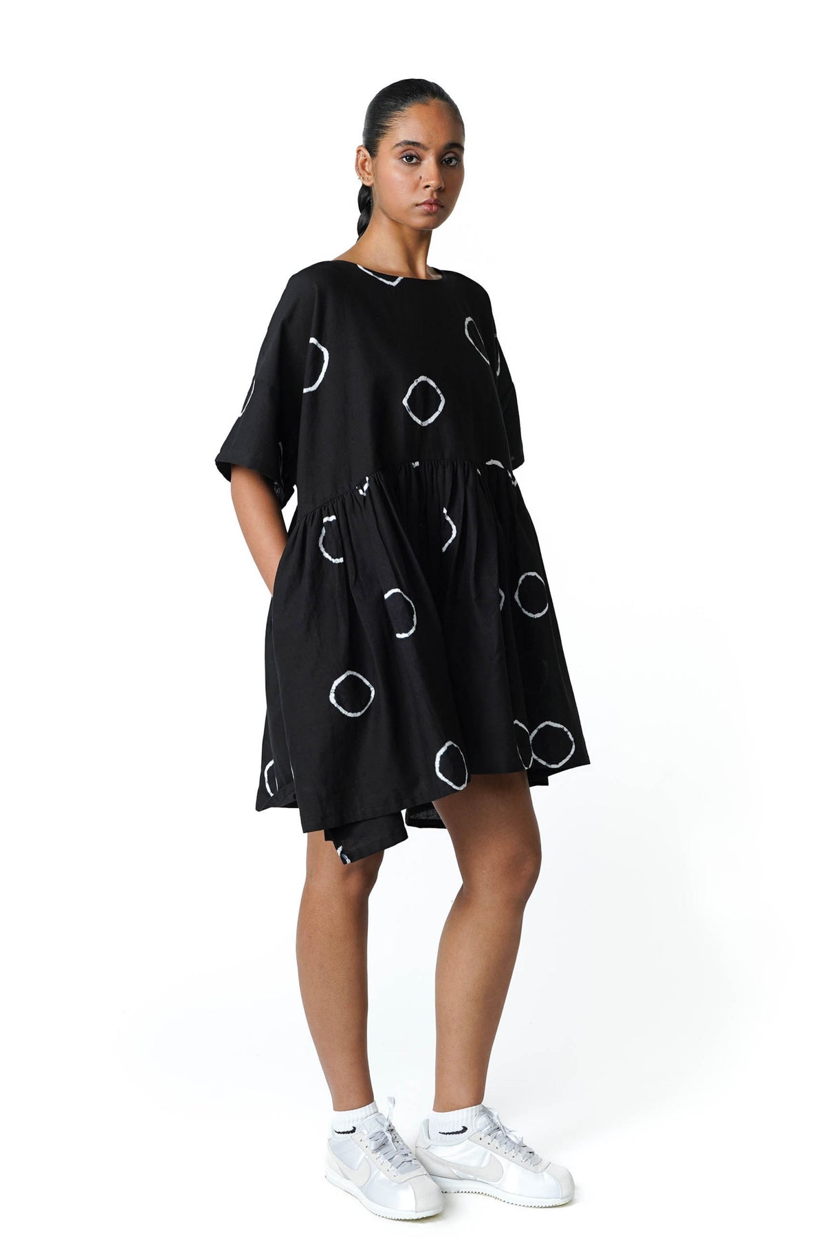 Ring Black Mini Dover Dress