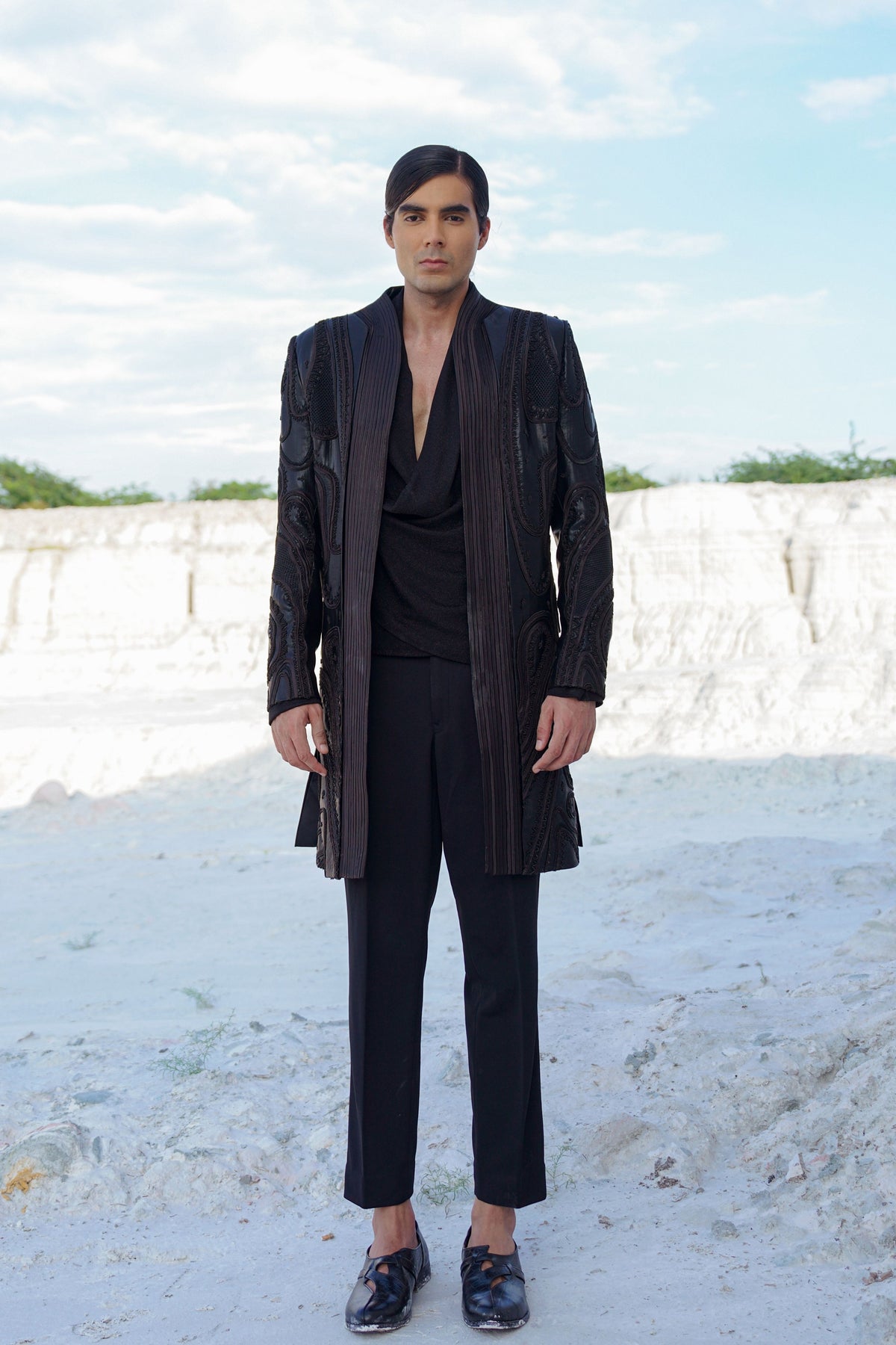 Black Jacket Set