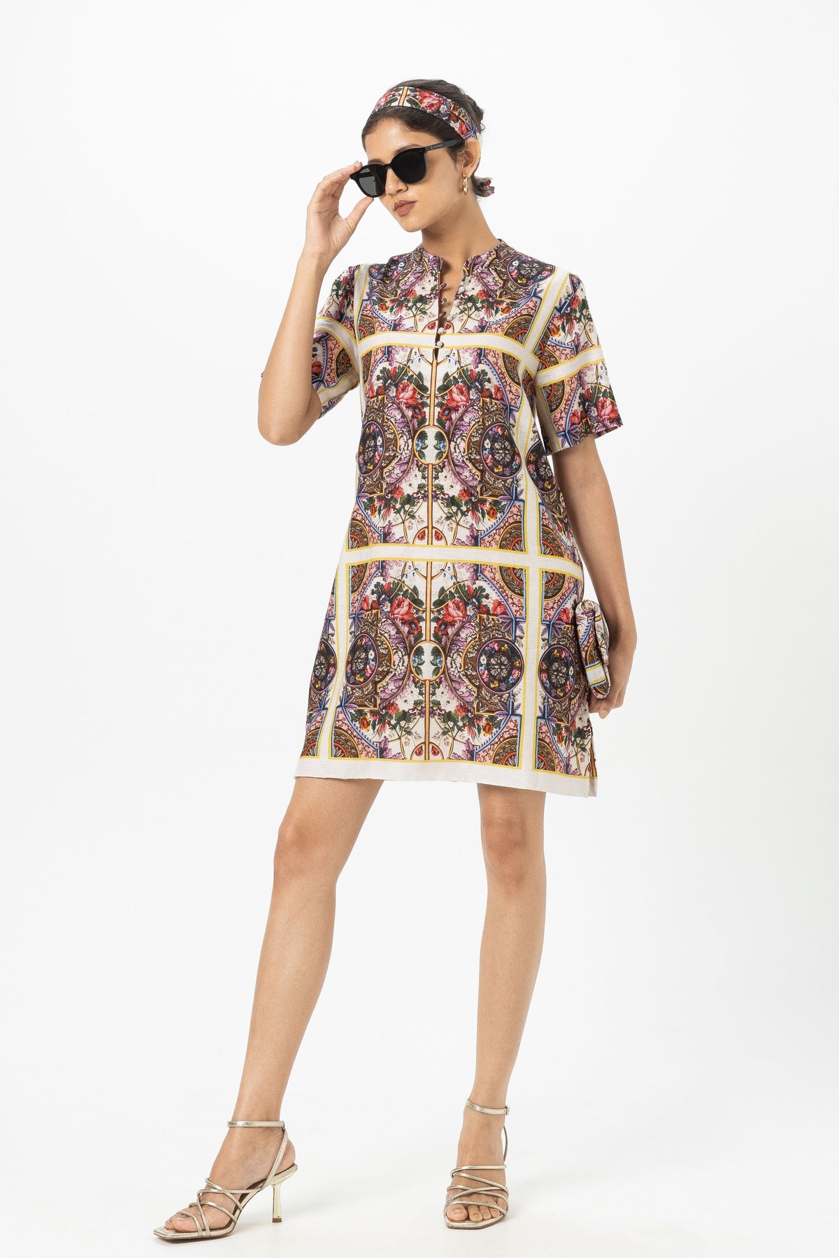 Rococo White Shift Dress