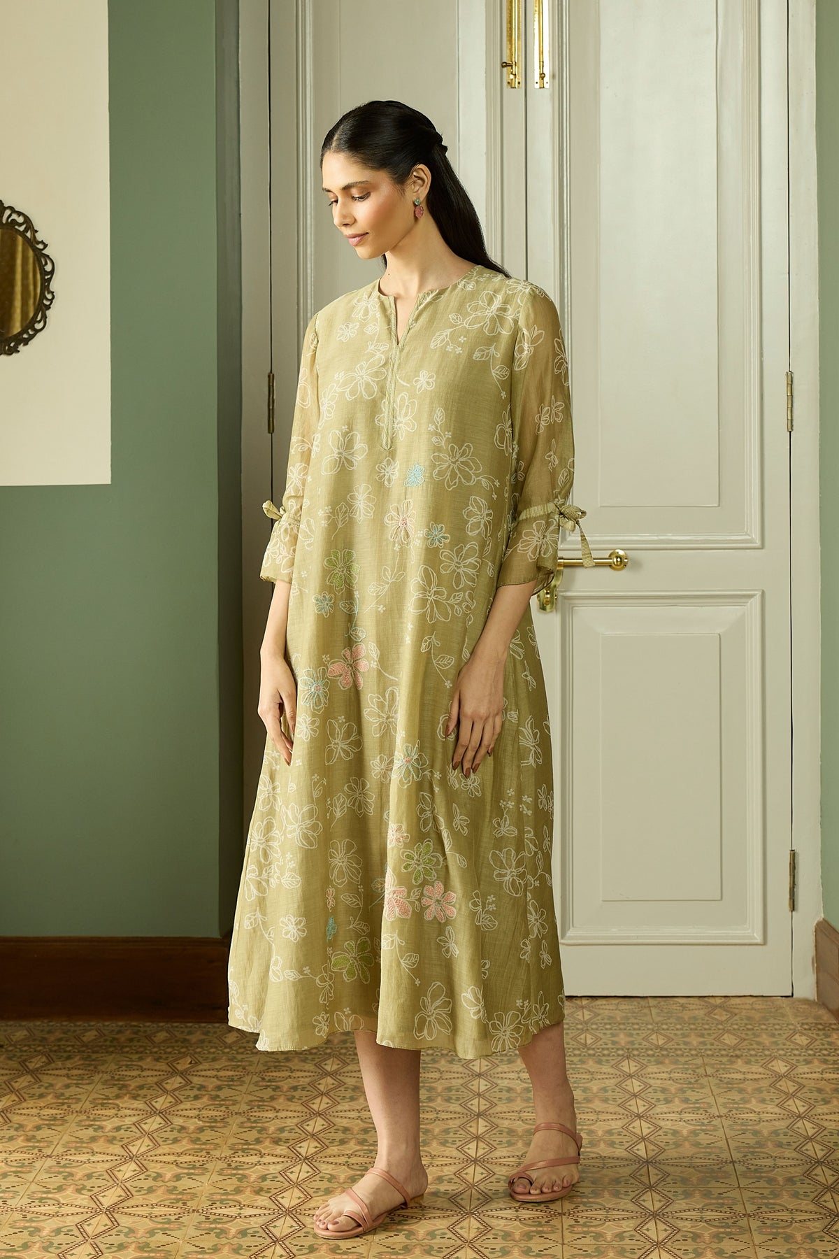 Meadow Embroidered Dress