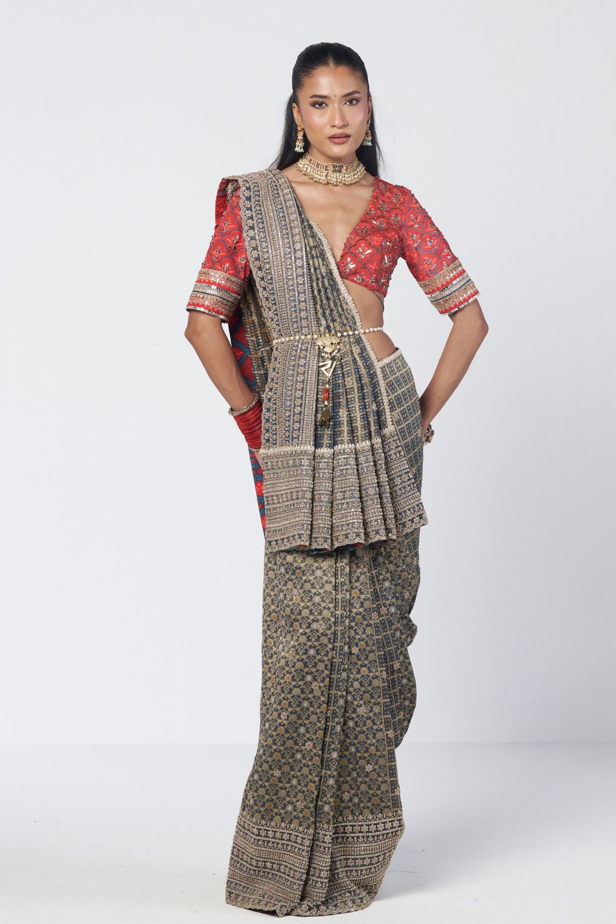Ayesha Saree Set