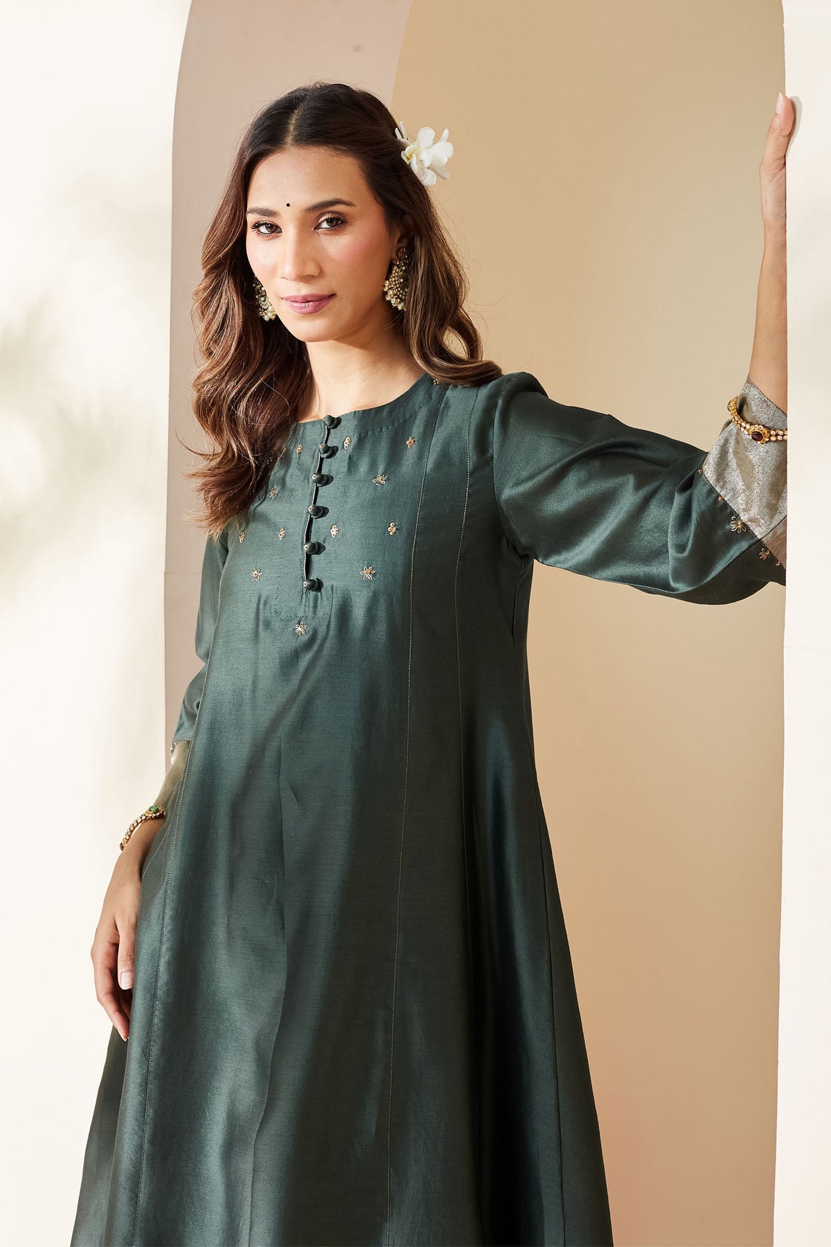 Royal Green Nazneen Kurta Set