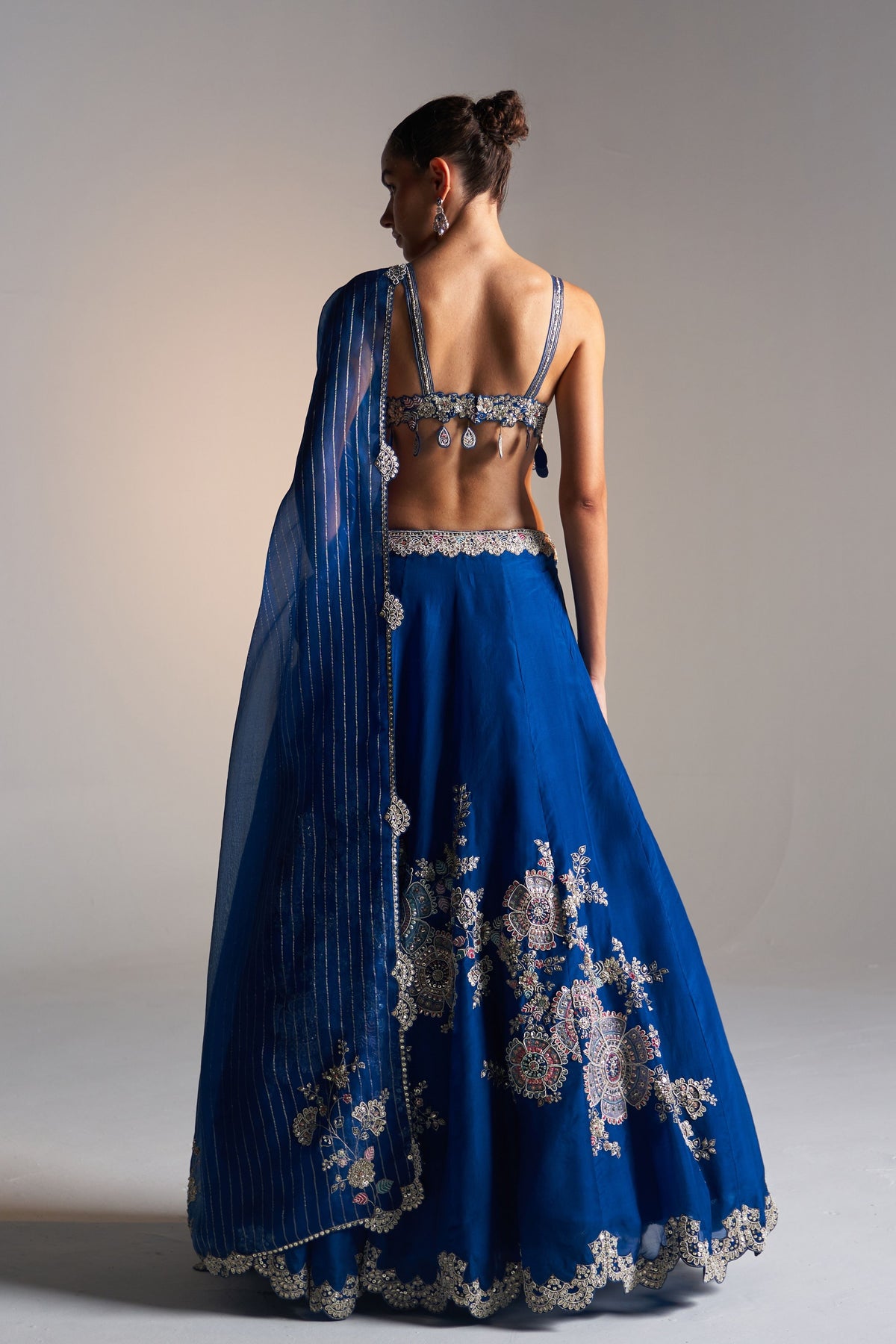 Jade Blue Lehenga Set