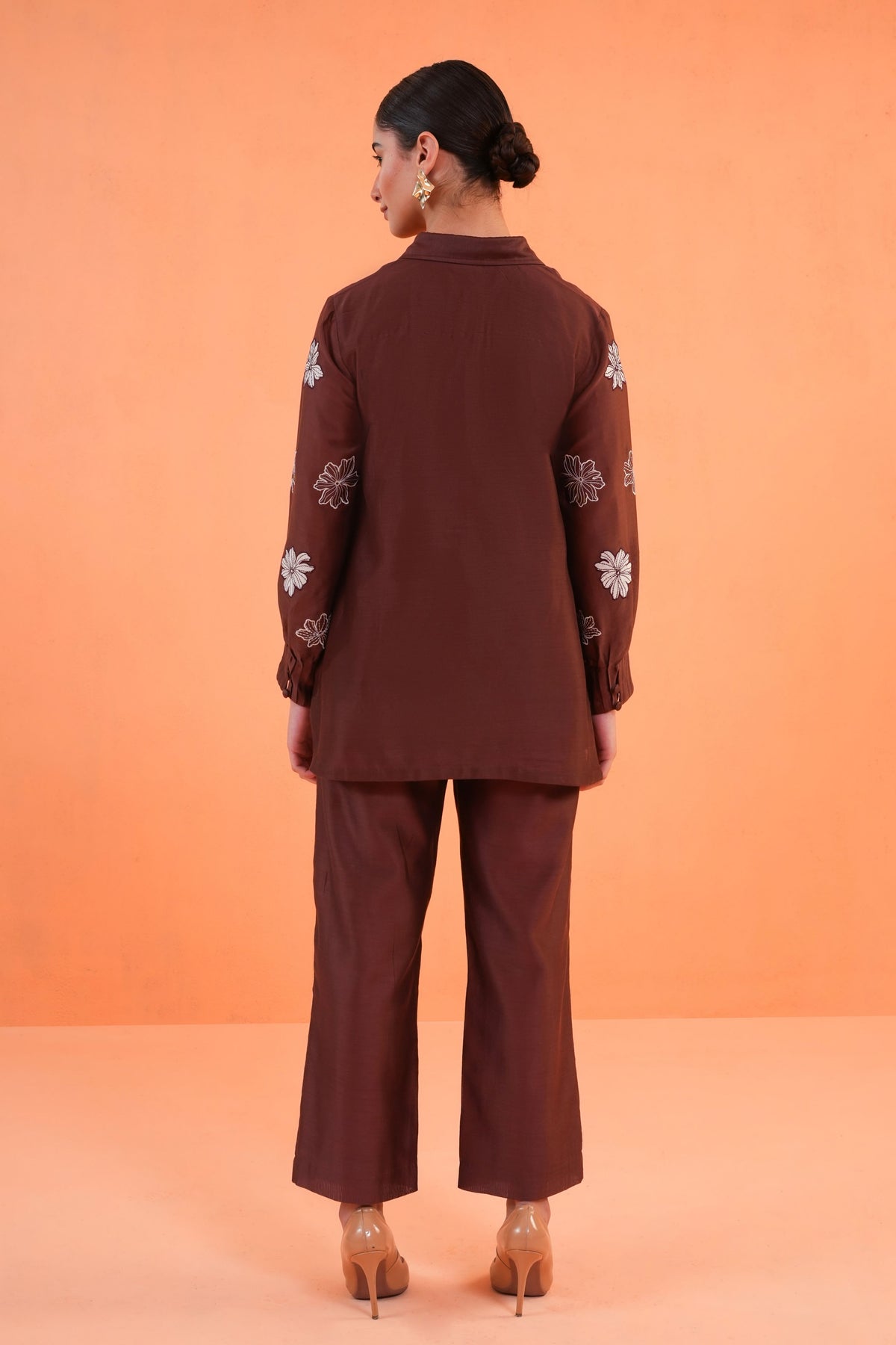Brown Noir Co-ord Set