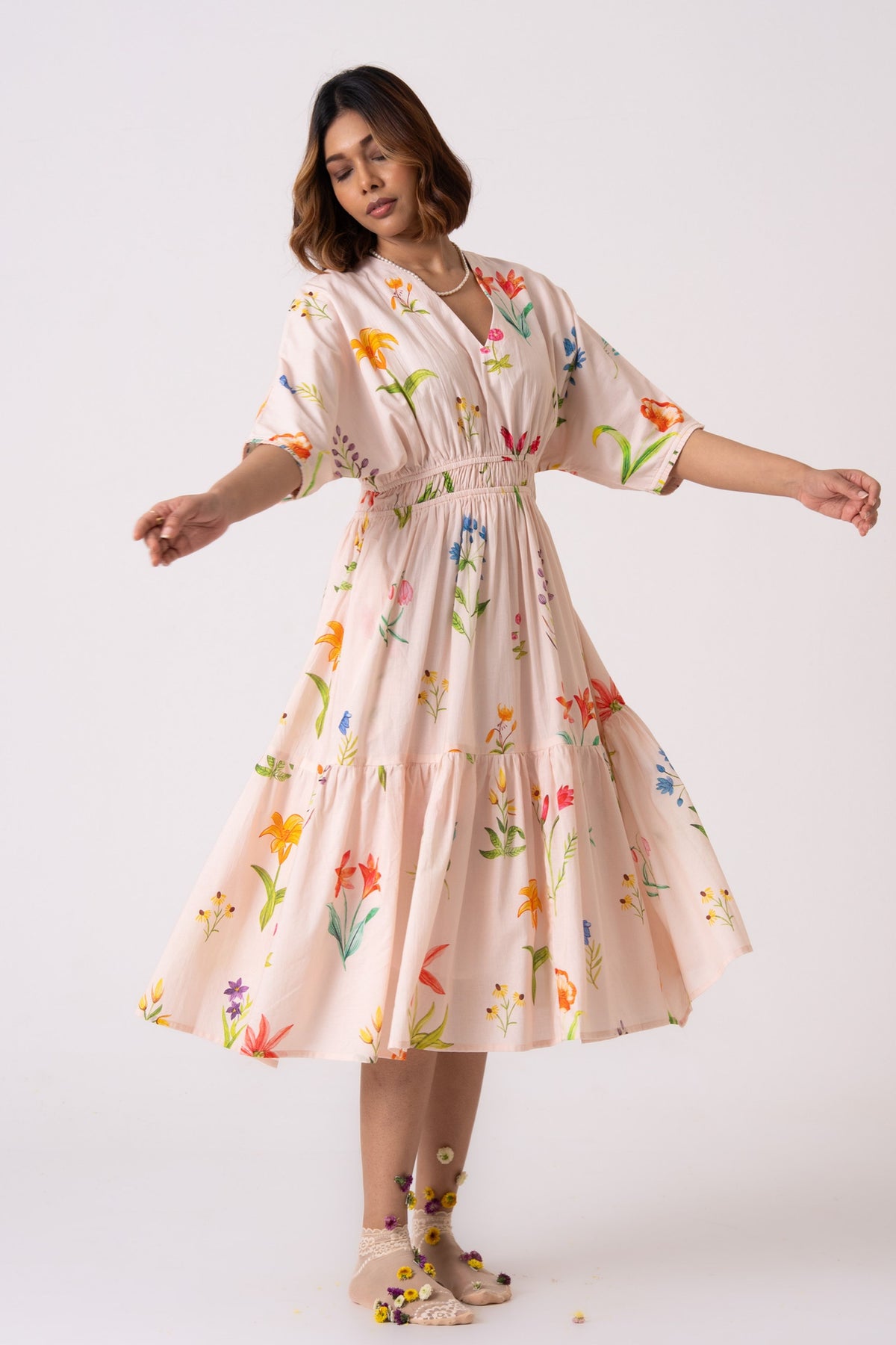 Noor Floral Charm Dress