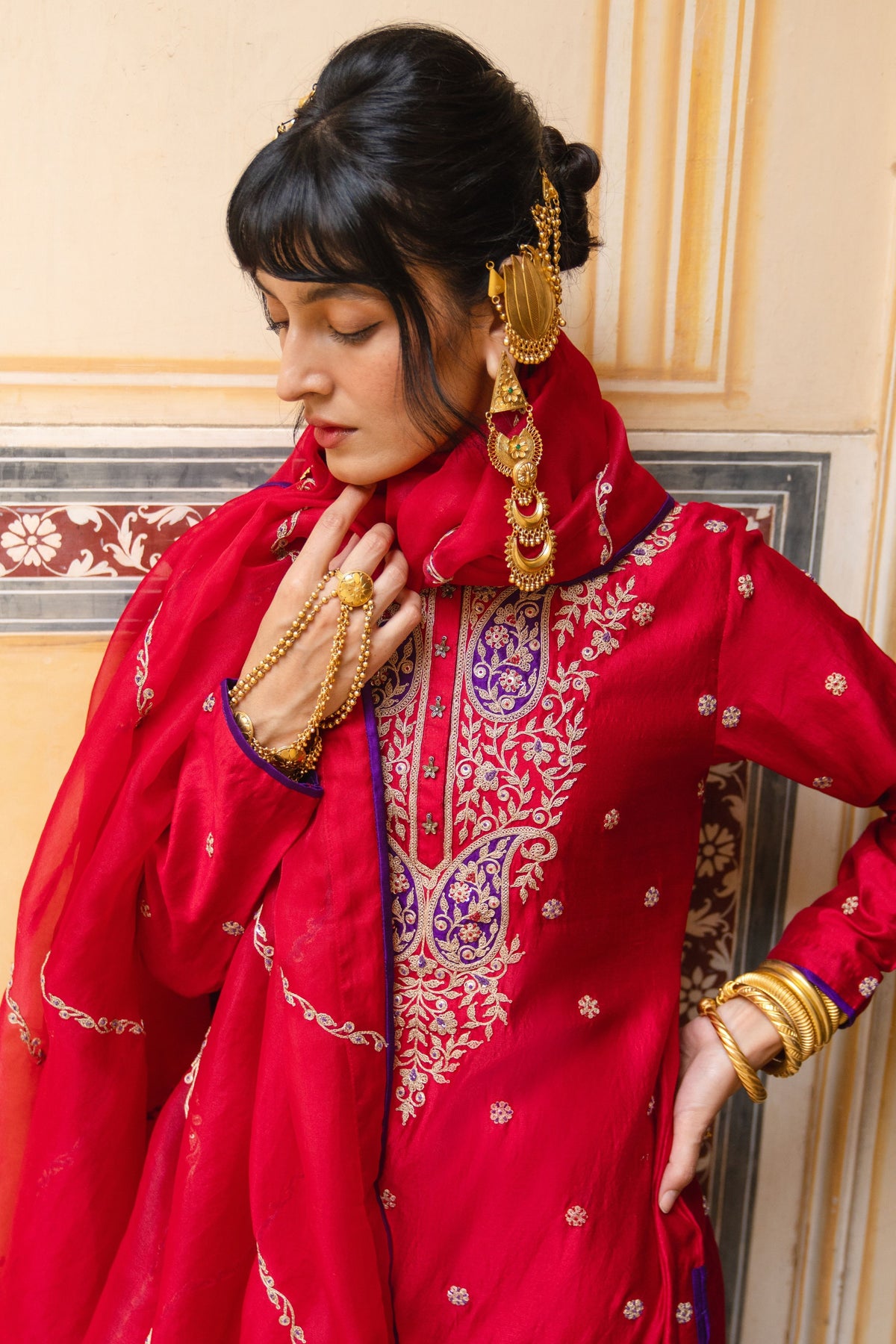 Kairi Hexagon Kurta Set