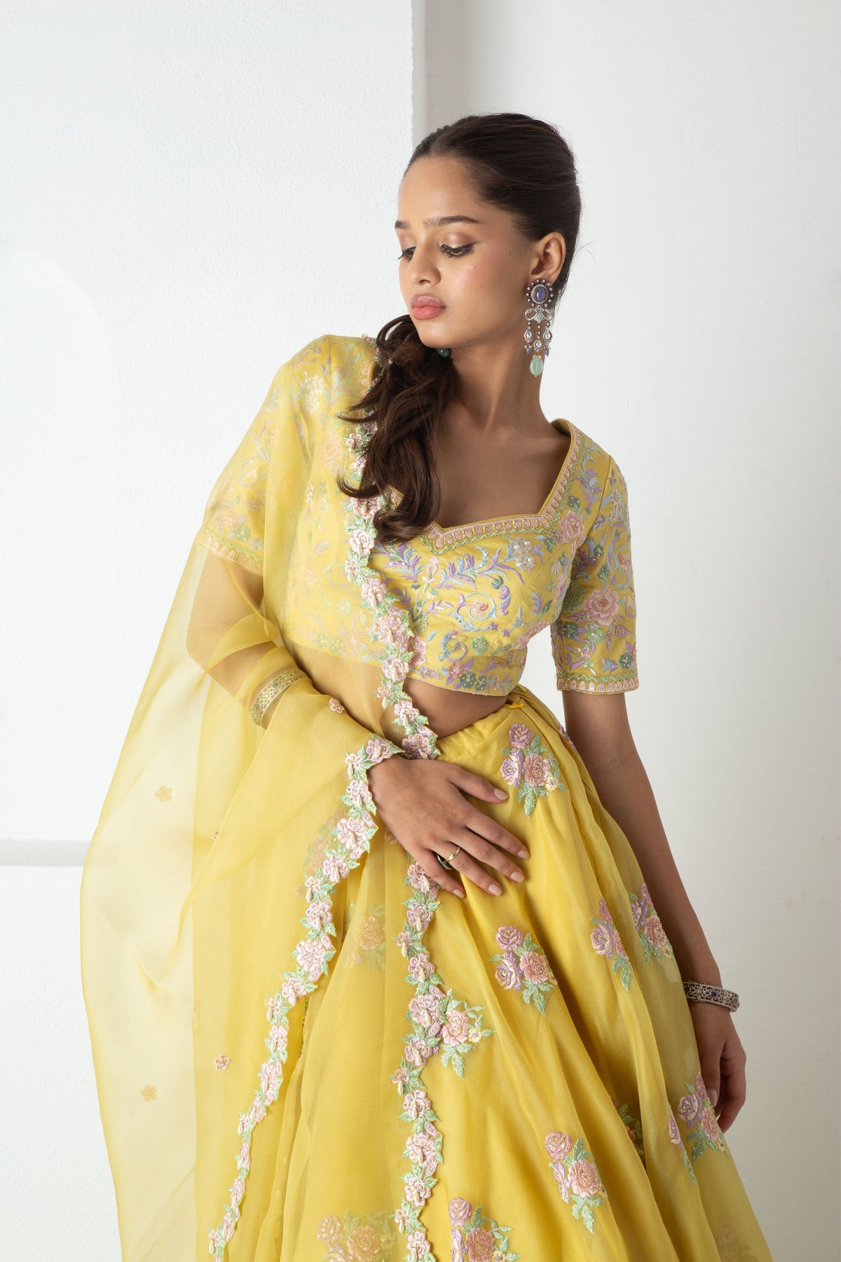 Yellow Vieva Lehenga Set