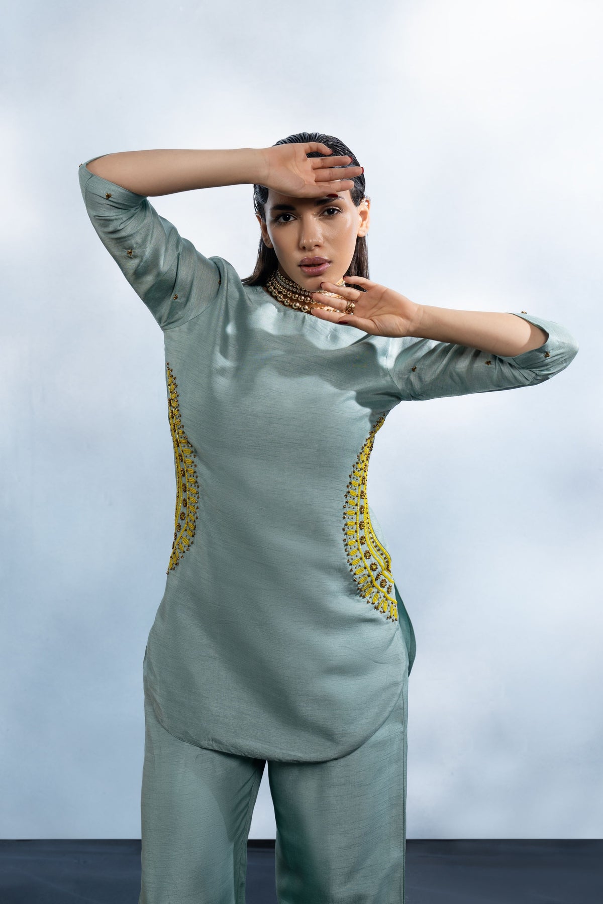 Dusty Aqua Co-Ord Set