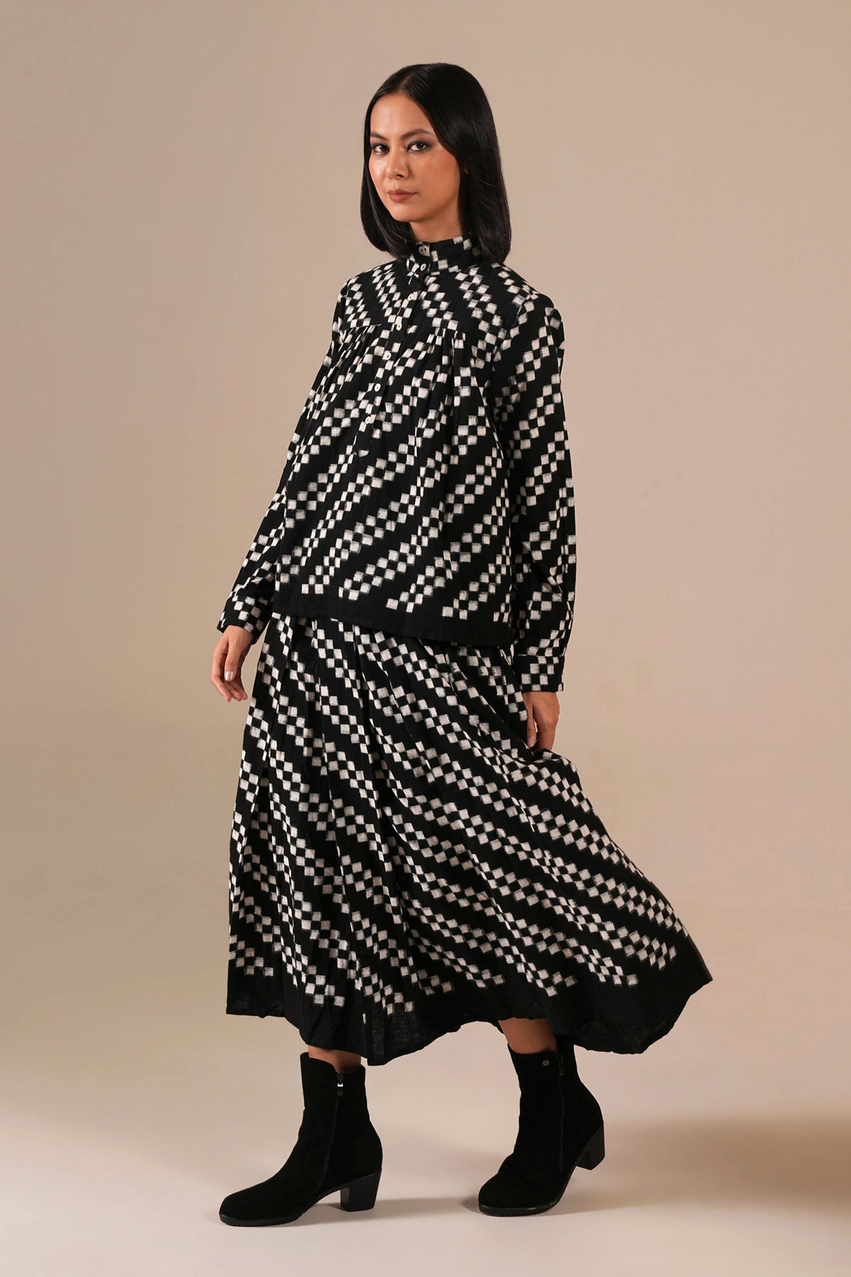 Slate Skirt Set