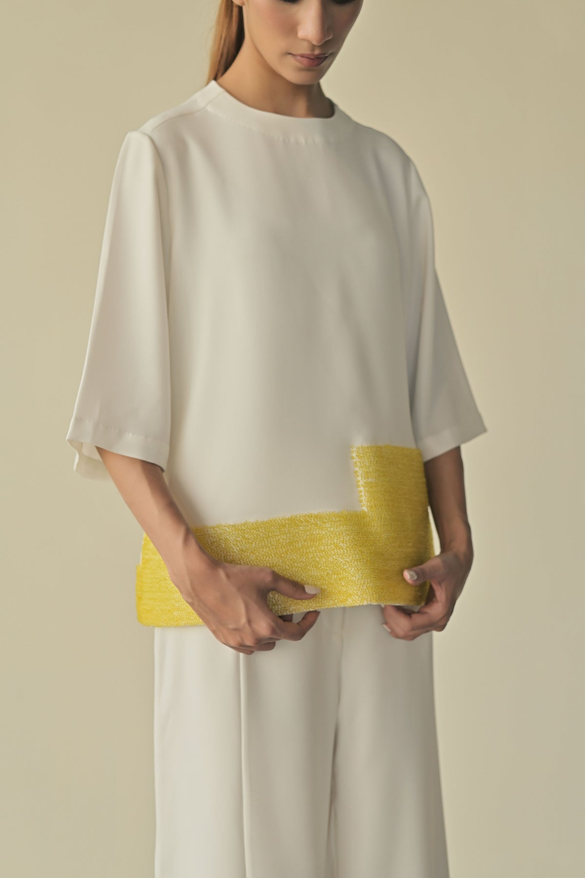 White Landscape Top