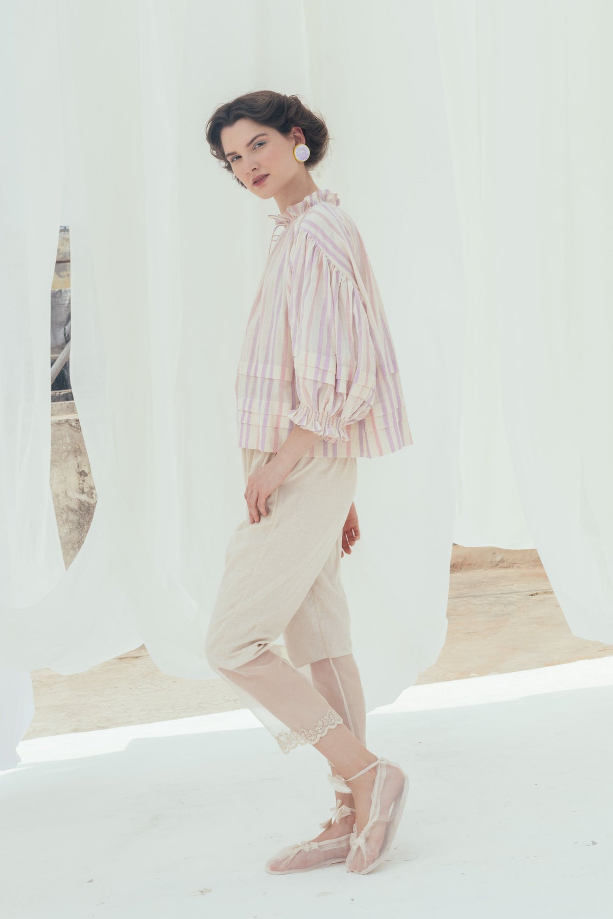 Bloom Peasant Top
