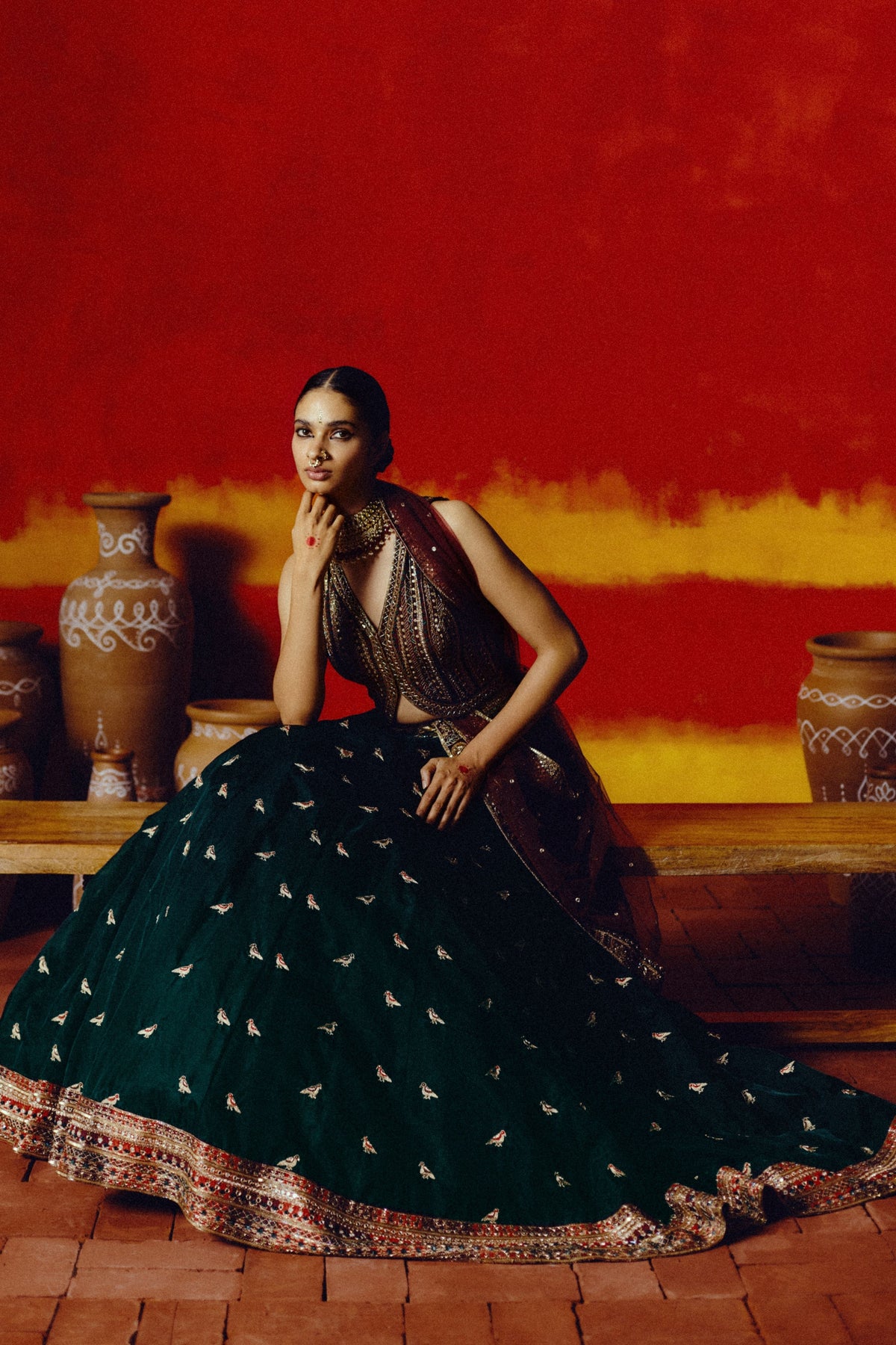 Devangana Lehenga Set