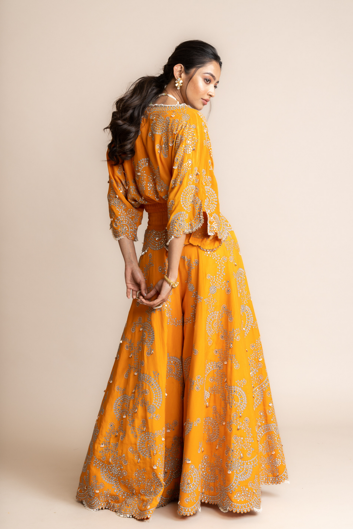 Kaftan Top &amp; Pants Set