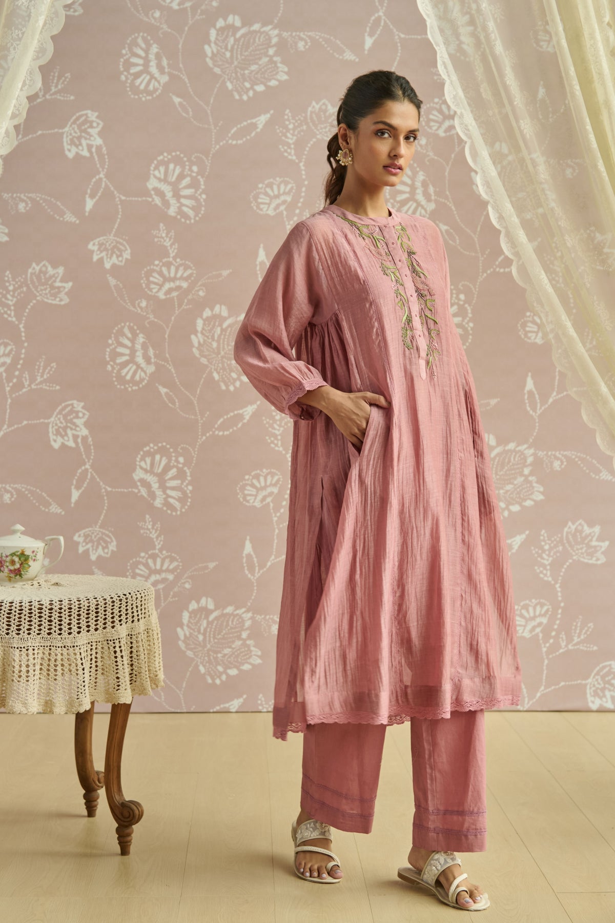 Blush Zehra Co-ord Set