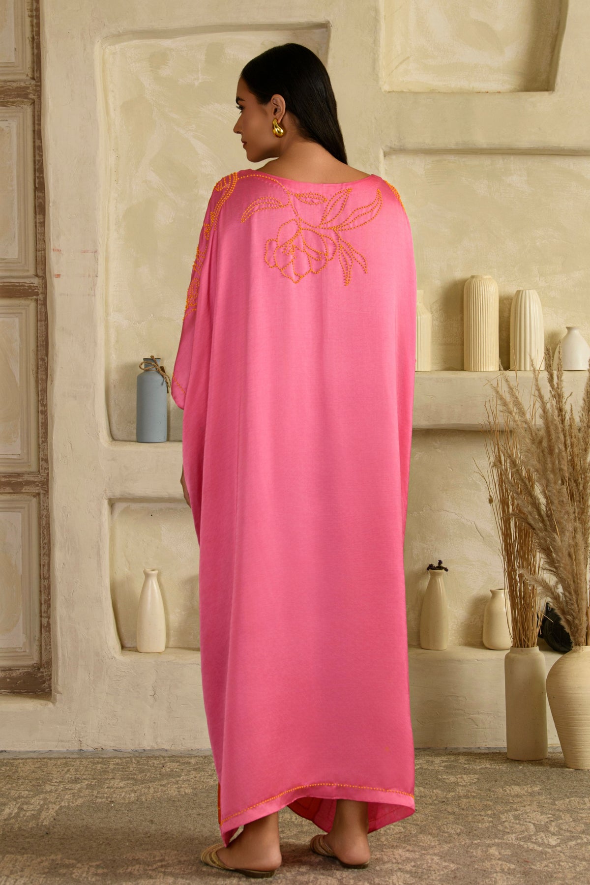 Rangrasiya  Sharbati Pink Long Kurta Set