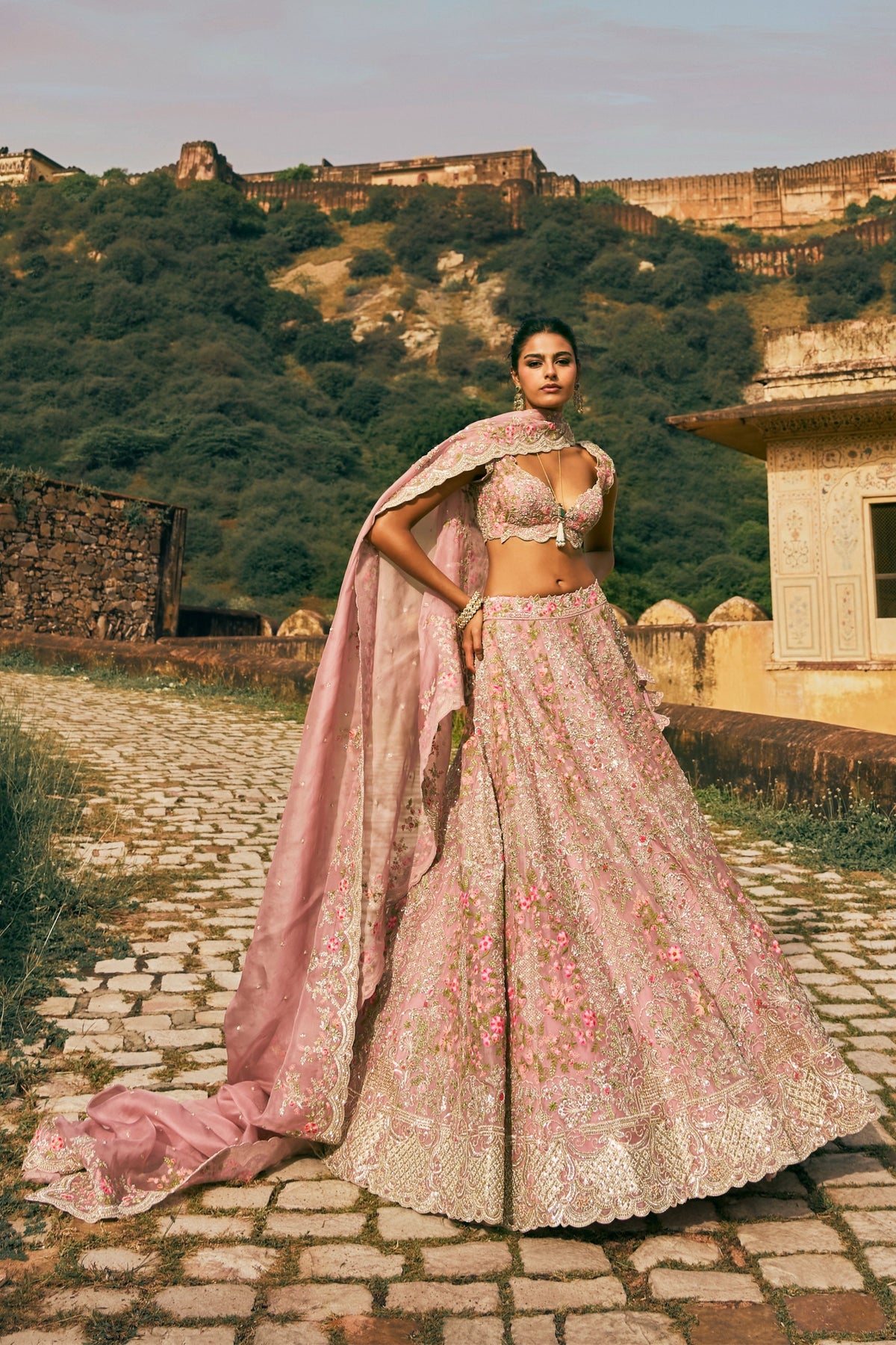 Blush Kamya Lehenga Set