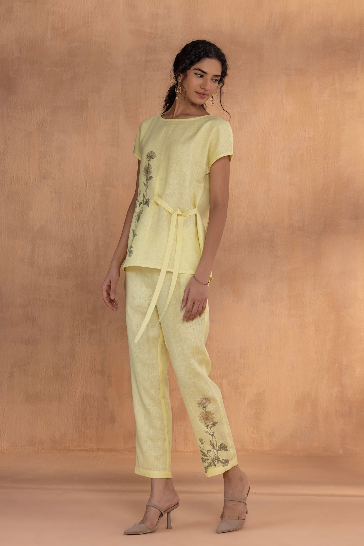 Golden Daisy Co-ord Set