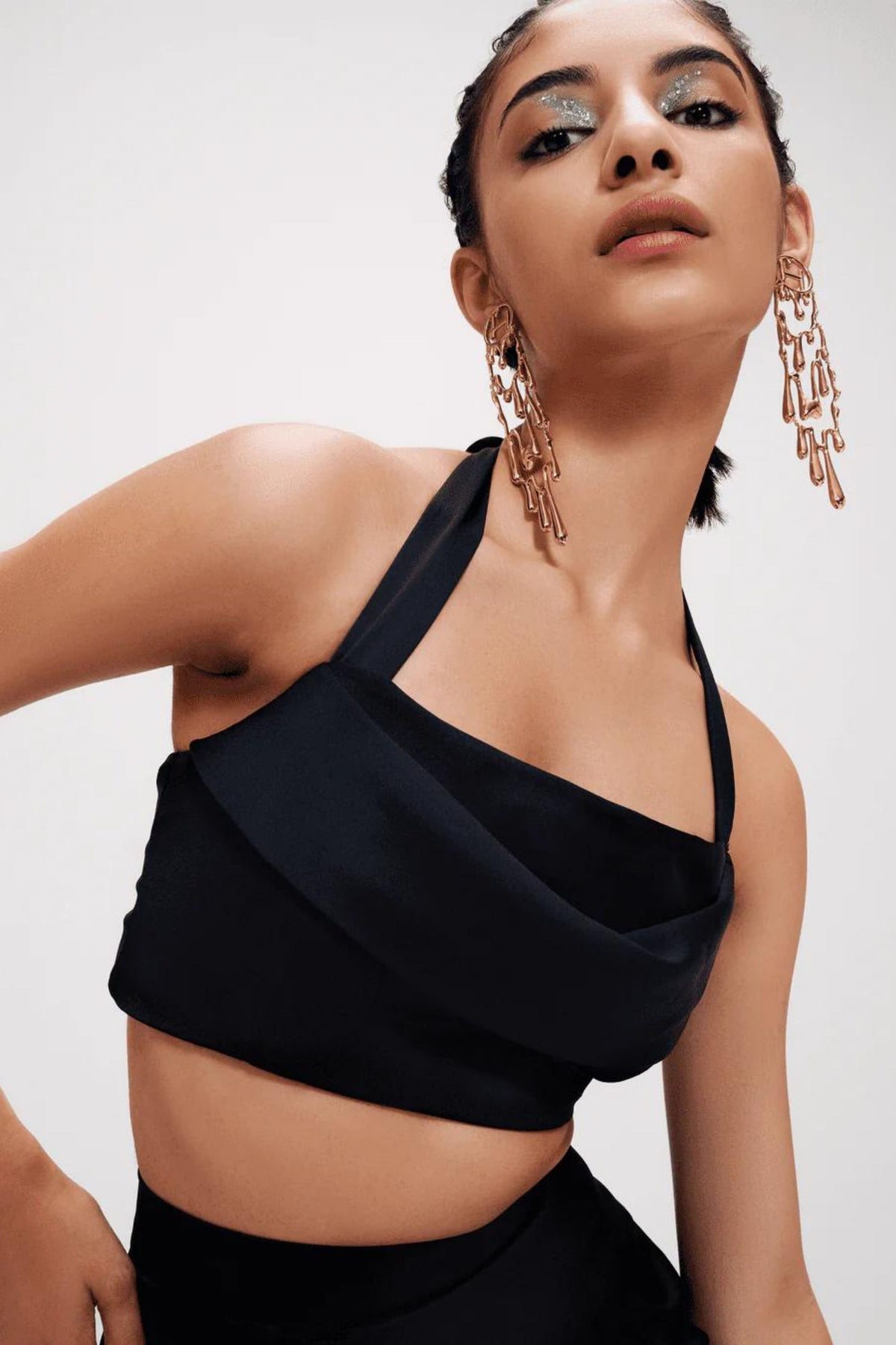Free Fall Earrings in Gold