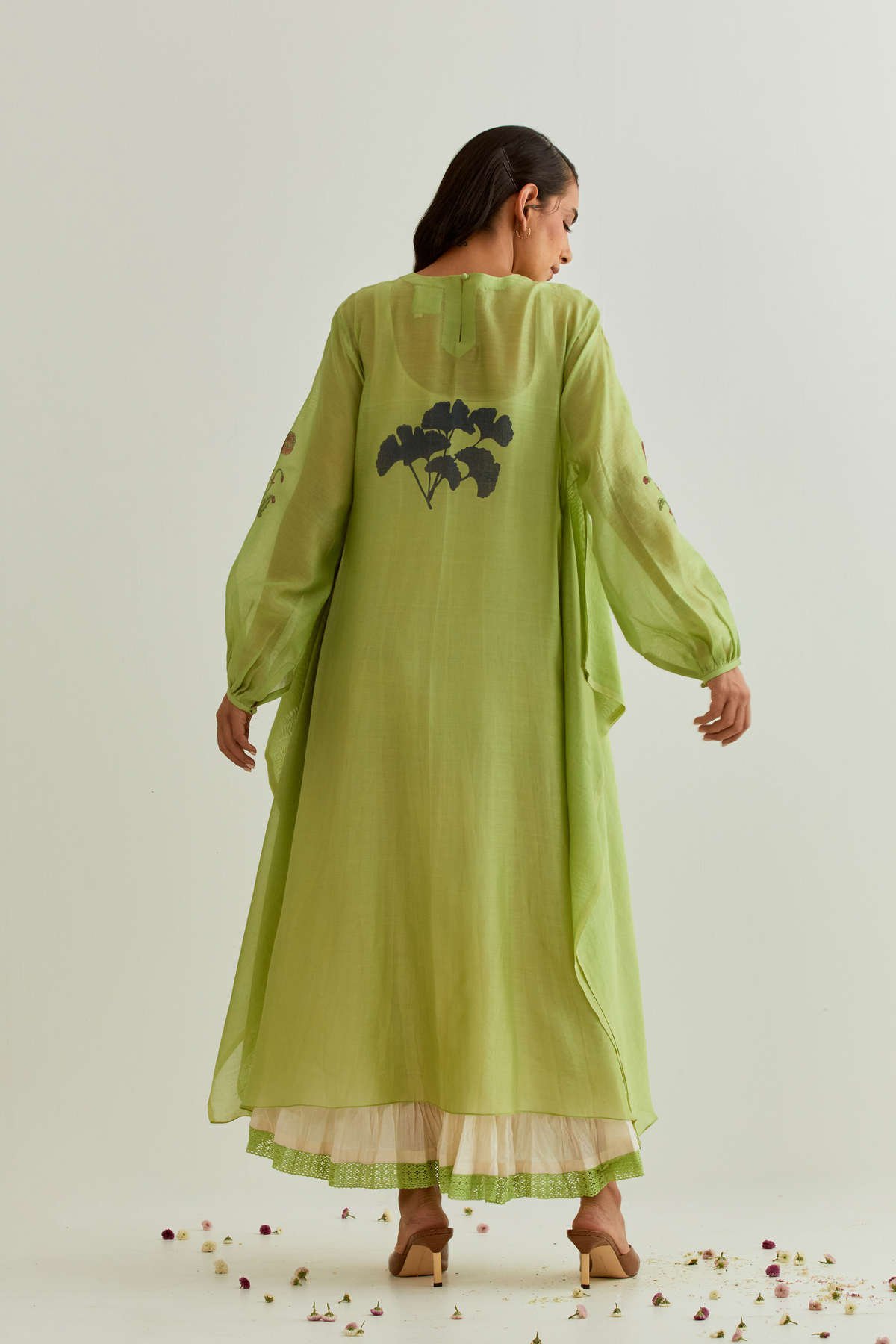 Tota Green Kurta Set