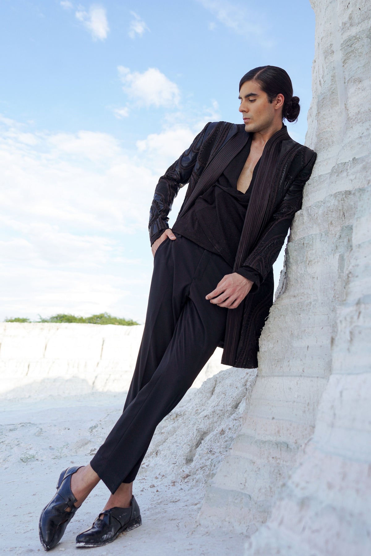 Black Jacket Set