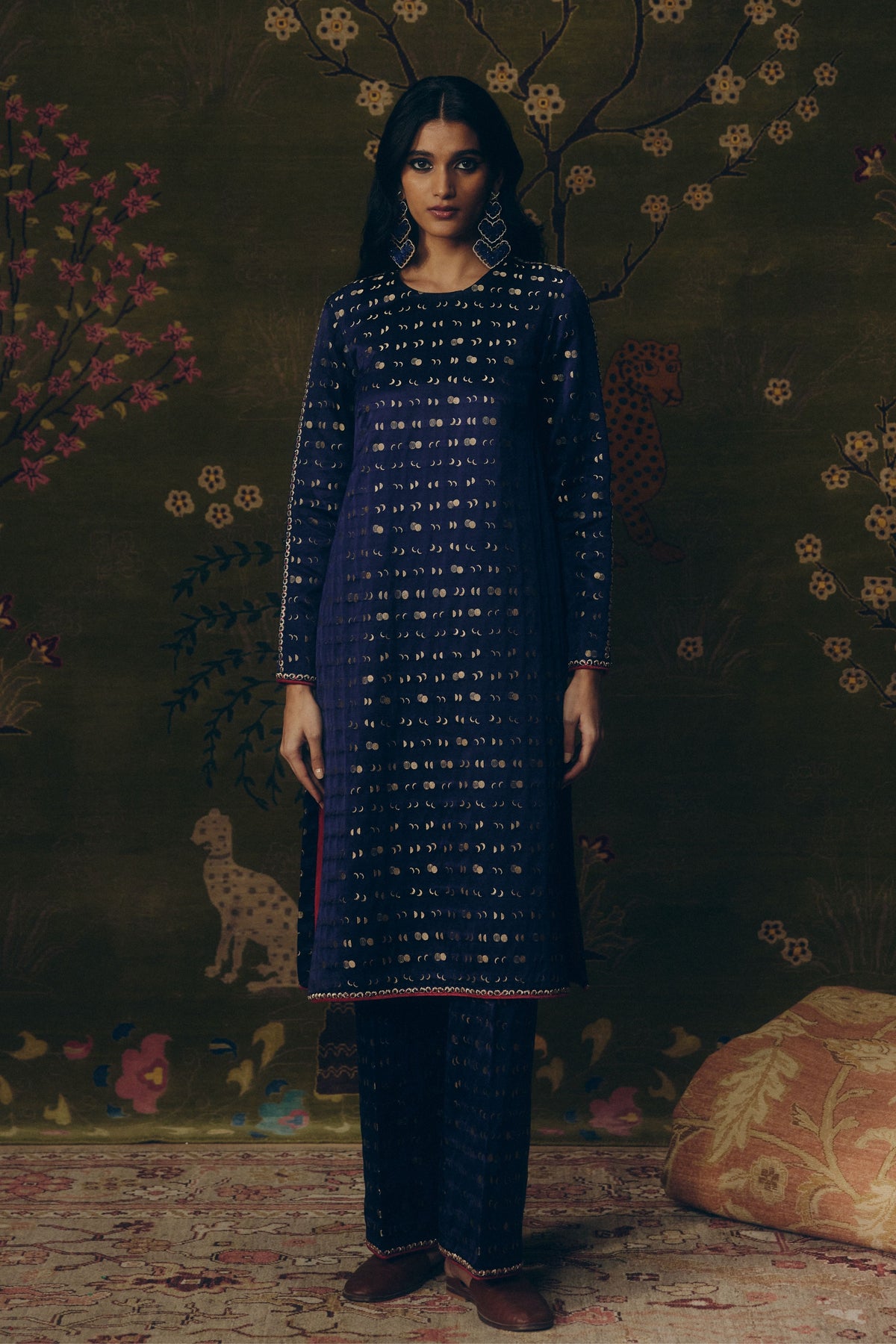 Moon Sapphire Kurta Set