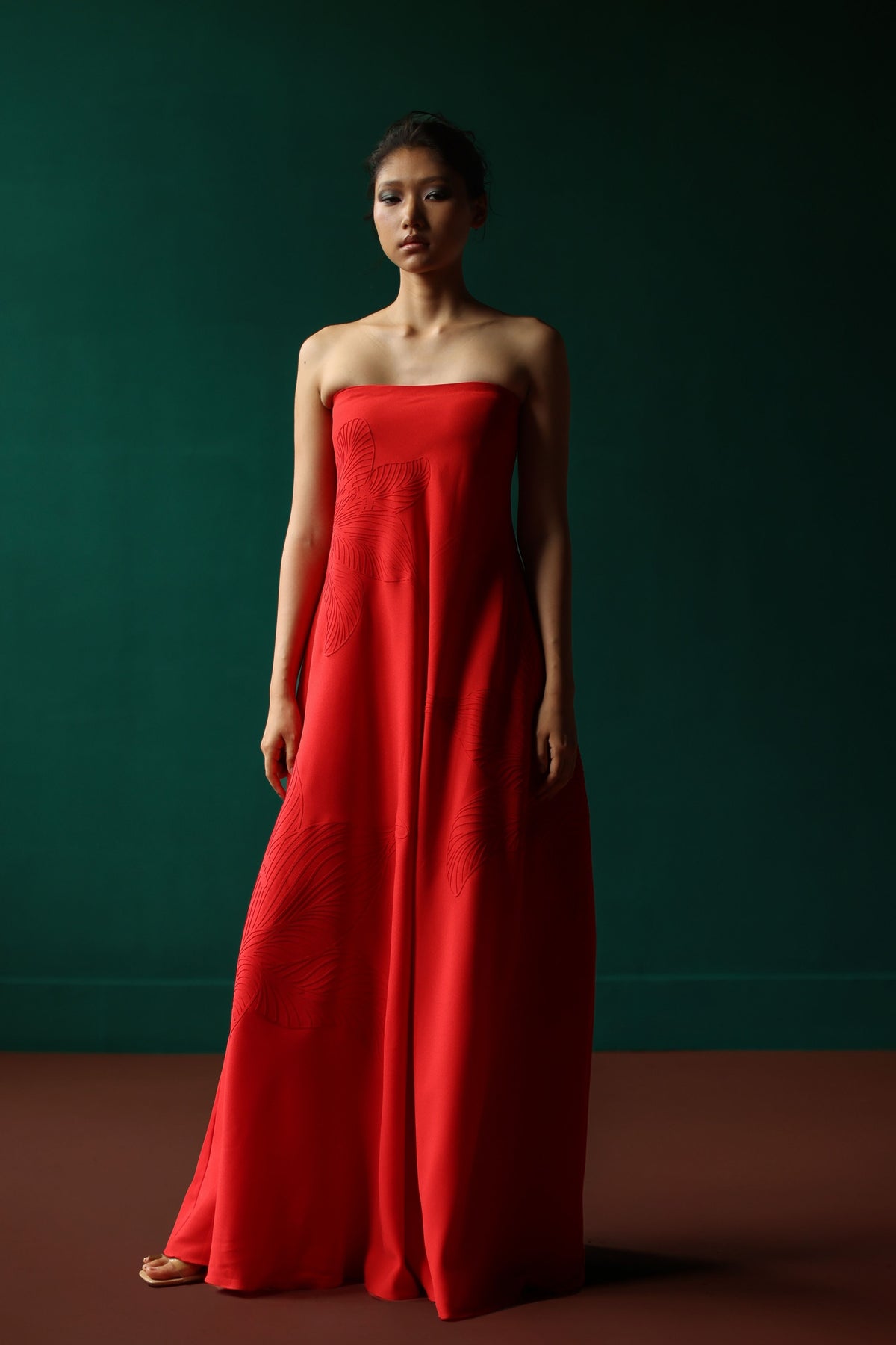 Strapless Maxi Dress