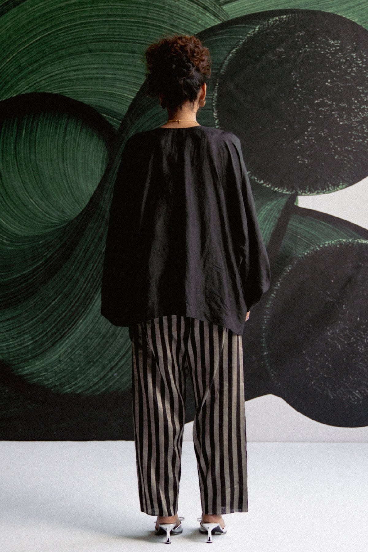 Black Stripes Co-ord Set