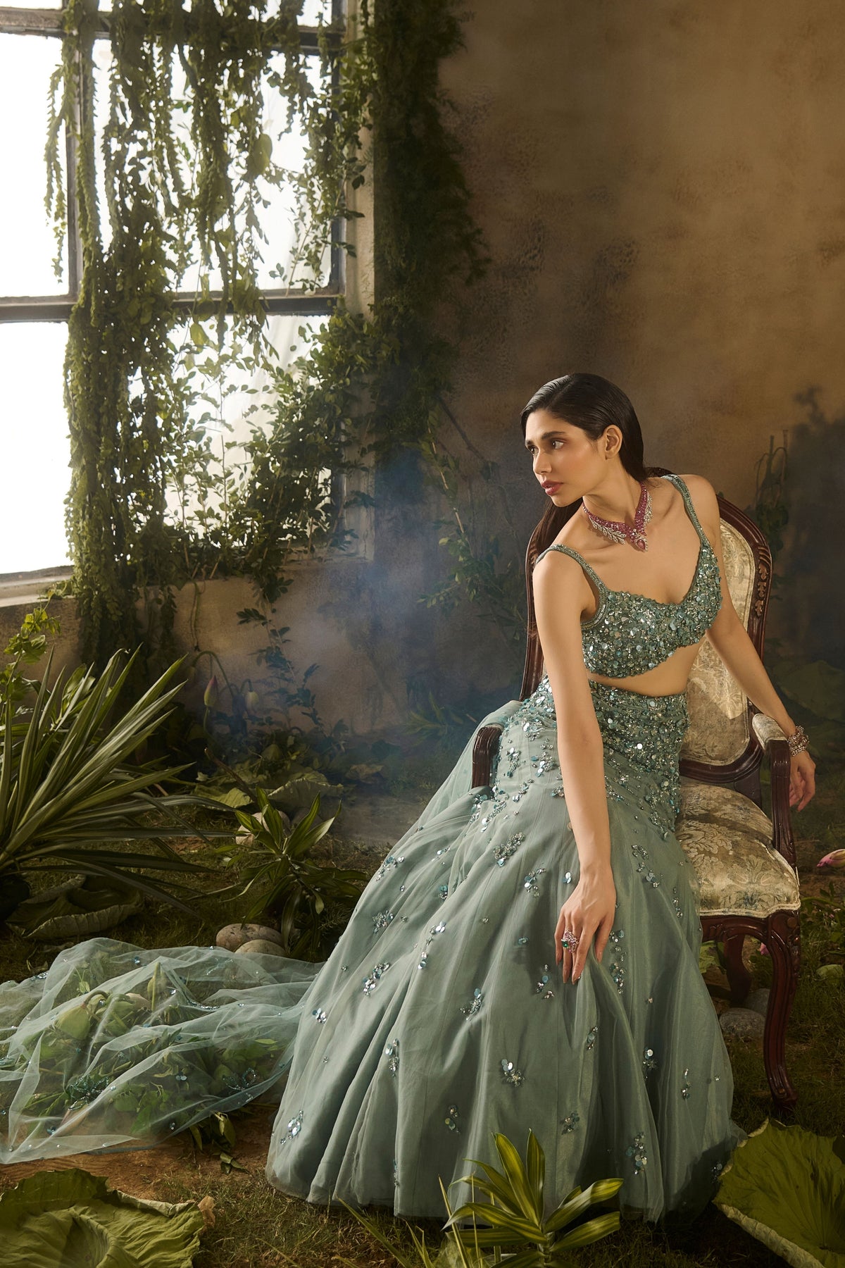 Secret Garden Lehenga Set