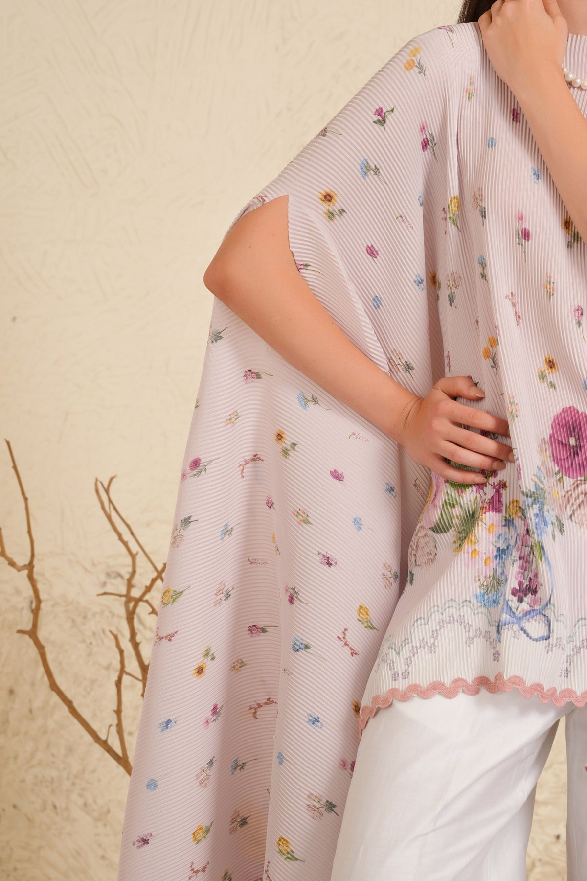 Nude Pink Cape