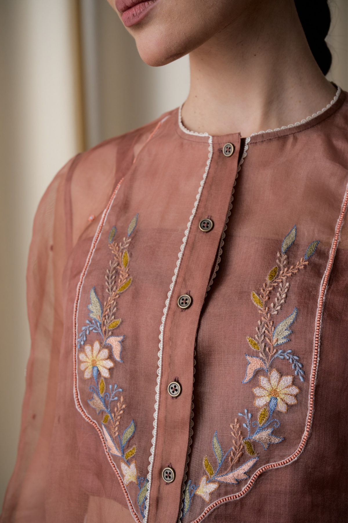 Moonlight Ensemble Ivory Jacket Set