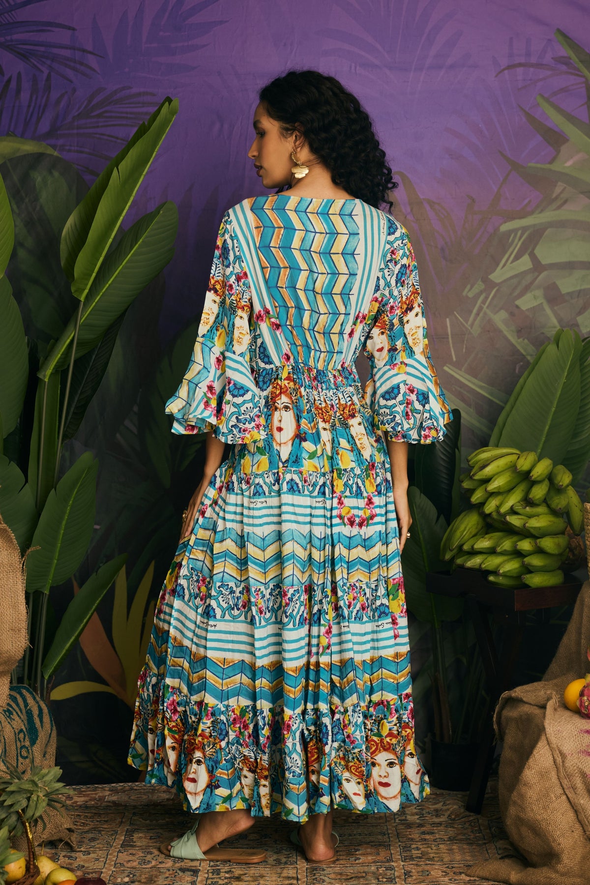 Print & Poise Maxi