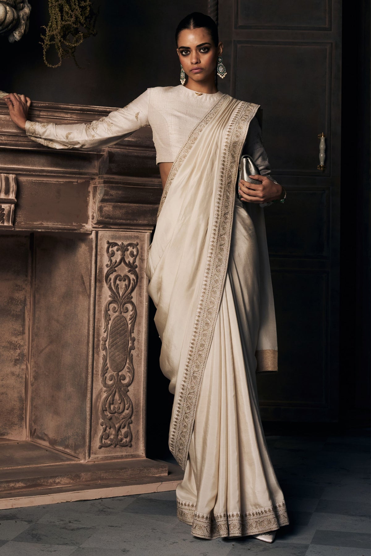 Royal Montmartre Silk Saree Set
