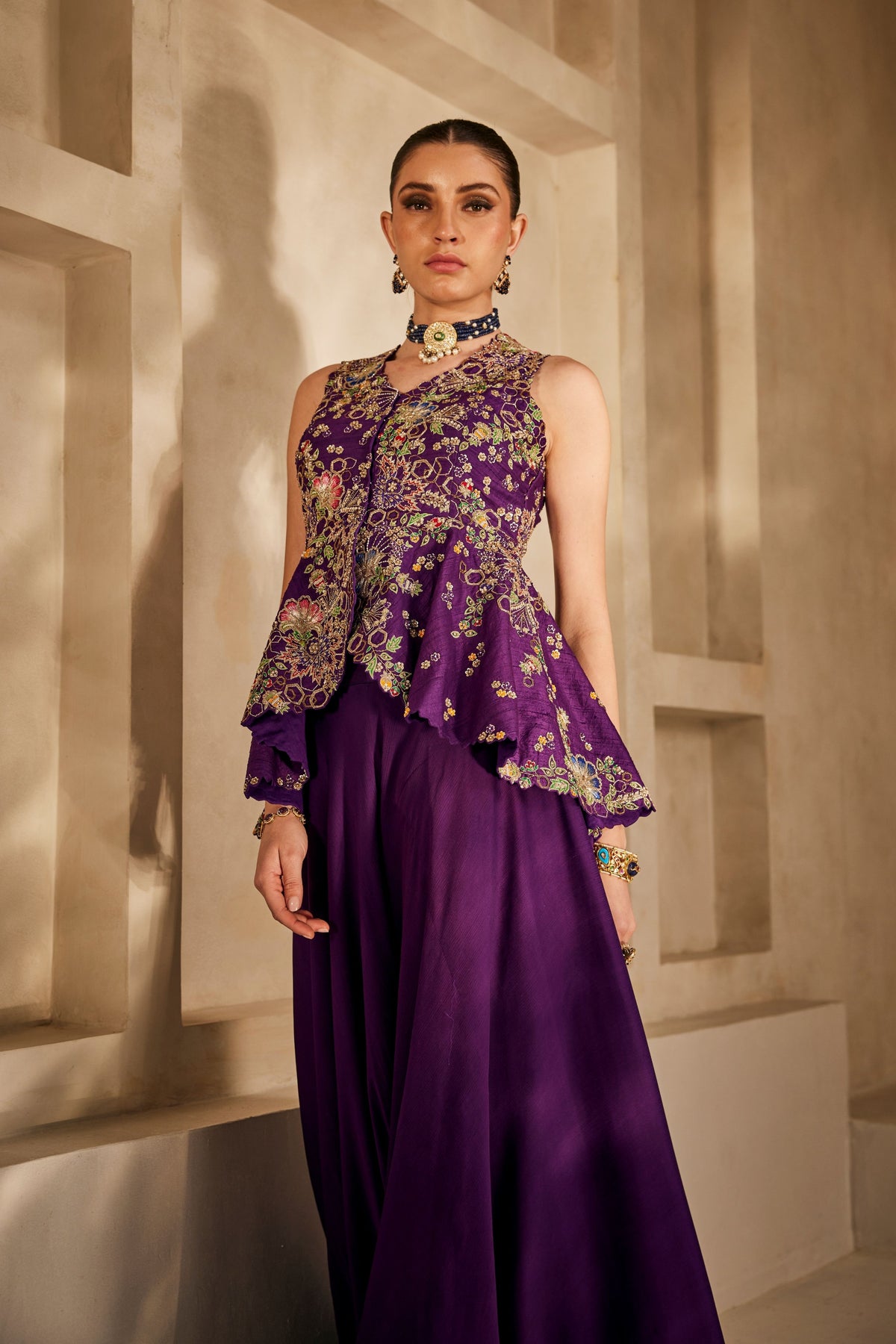 Varnika Peplum Set