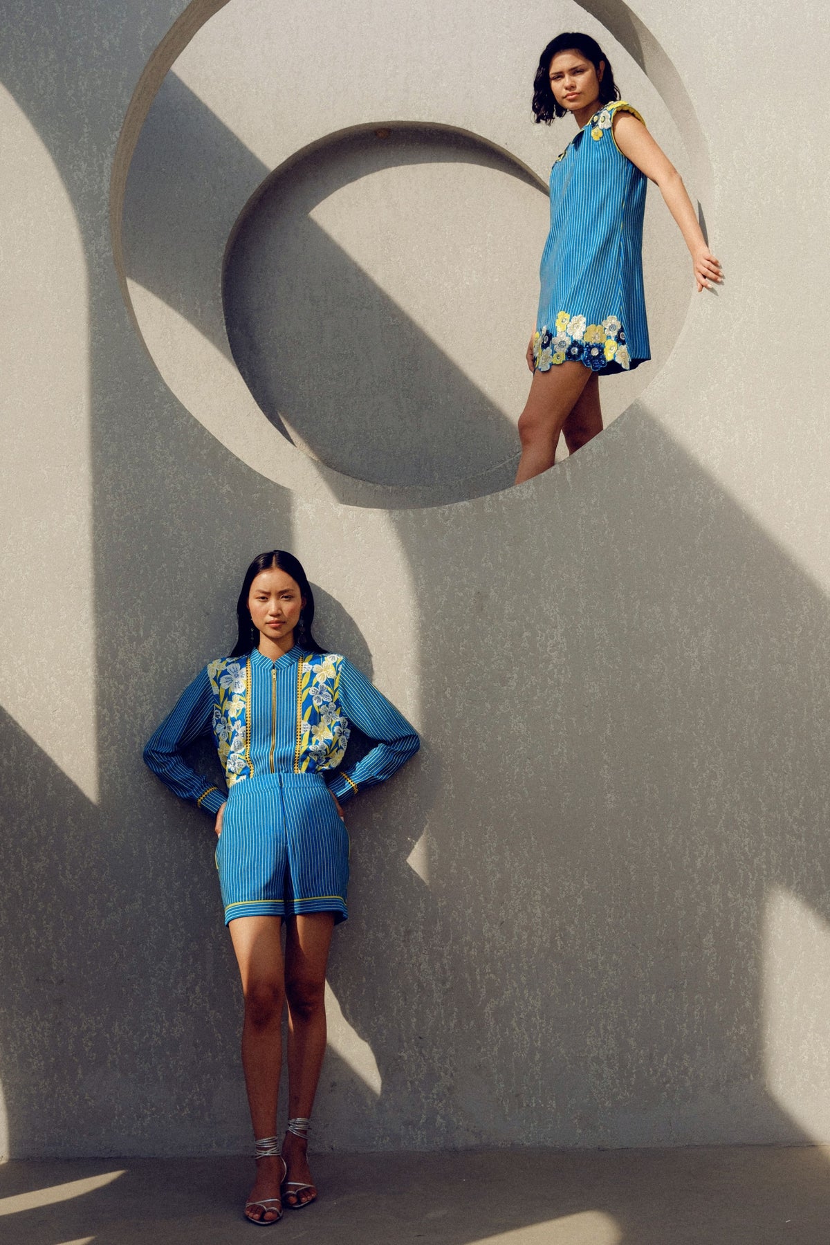 Blue Zip Shirt