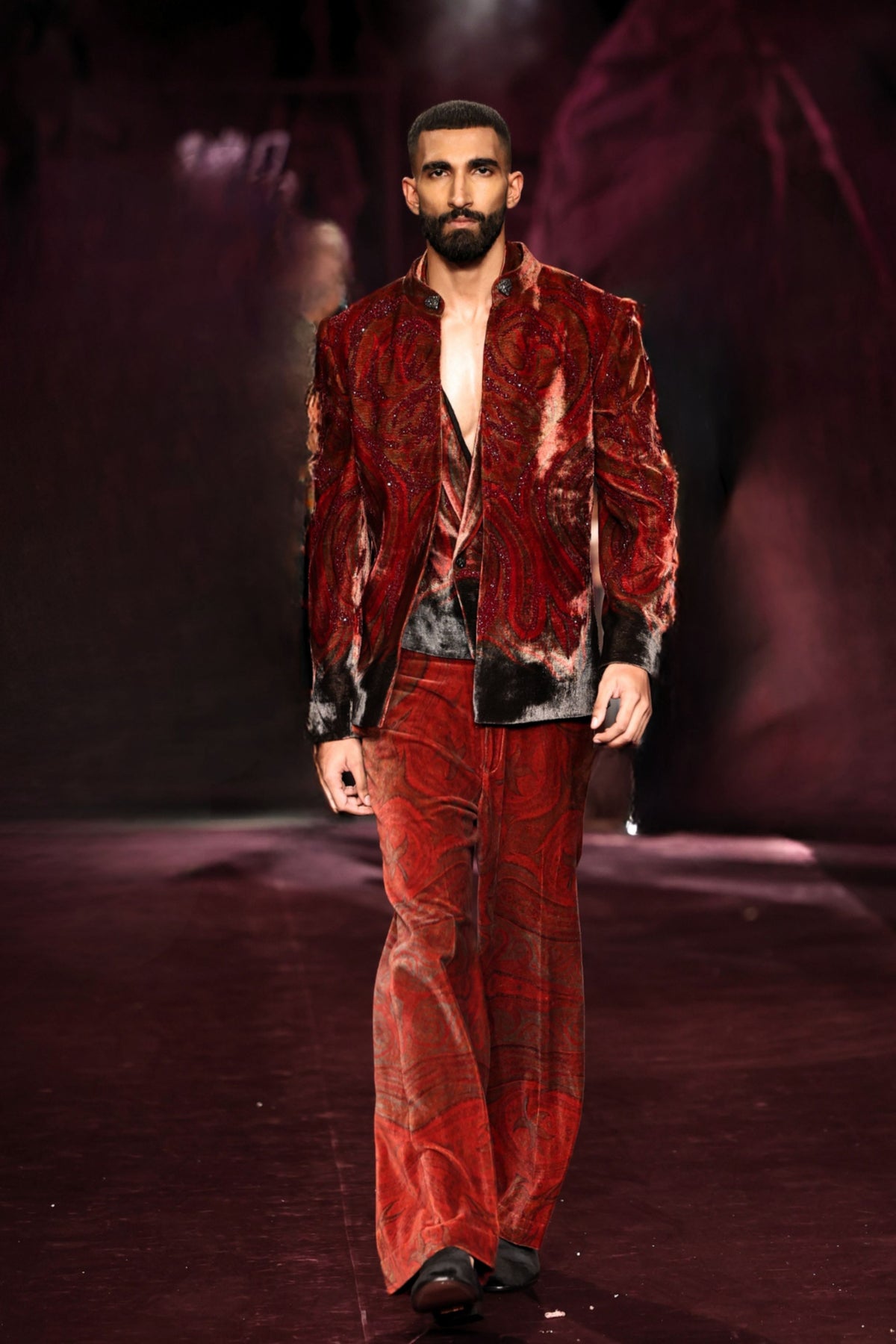 Baroque Jacket Set