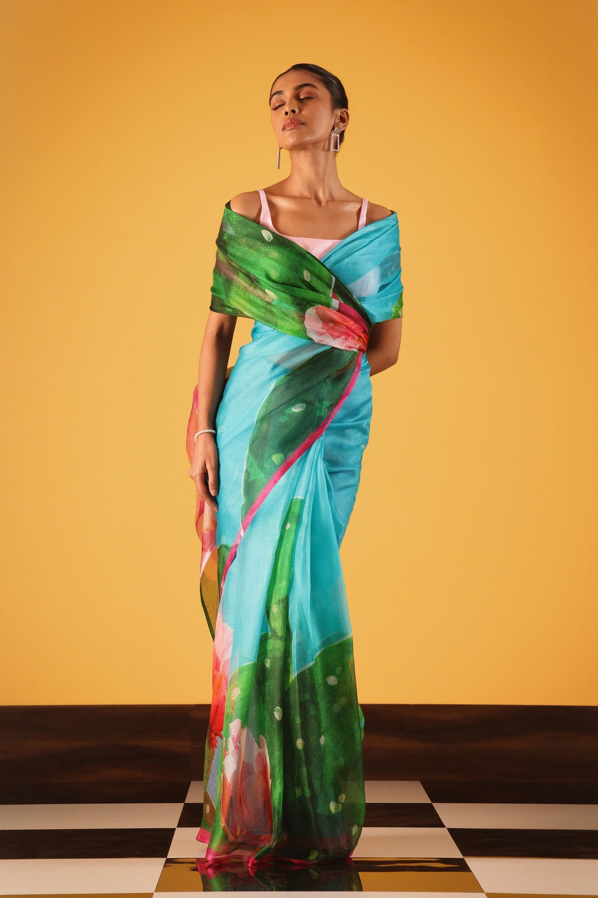Sugar and Spikes Saree