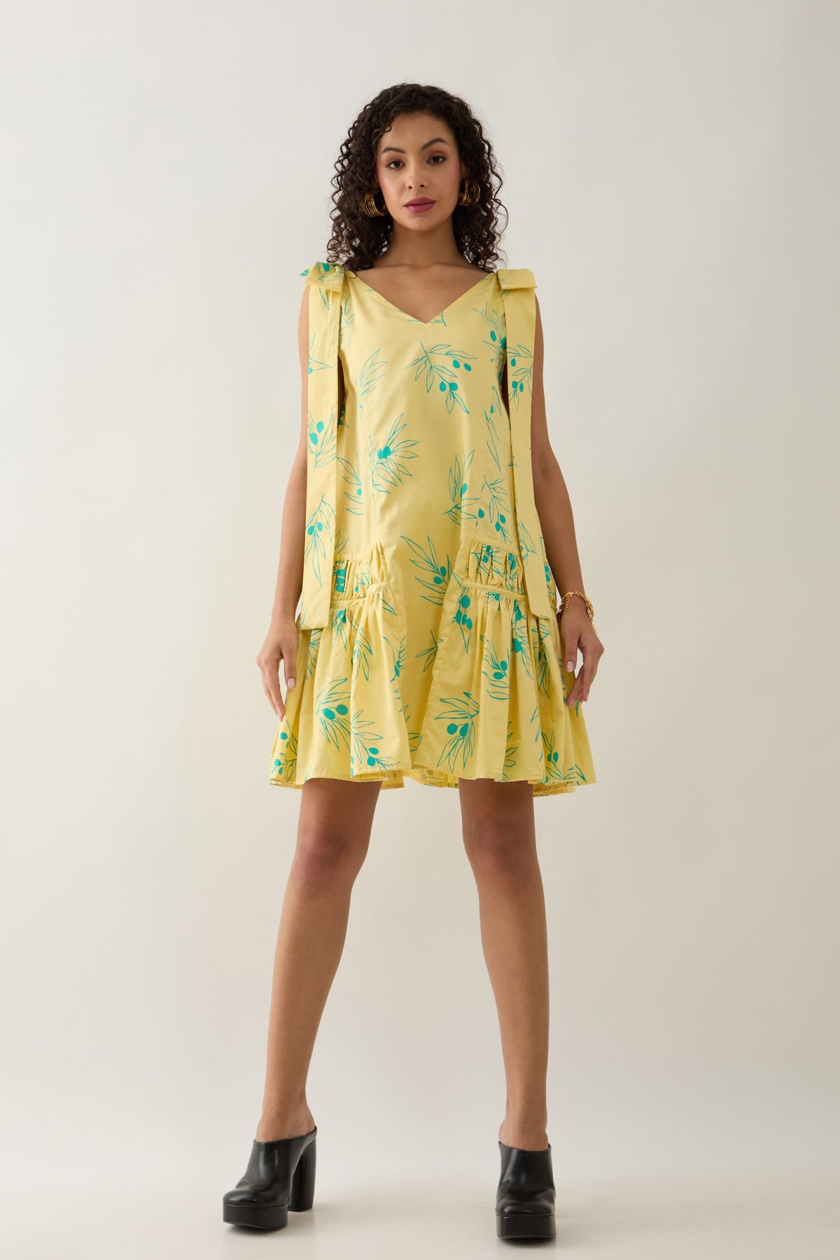 Lemon Nubra Dress