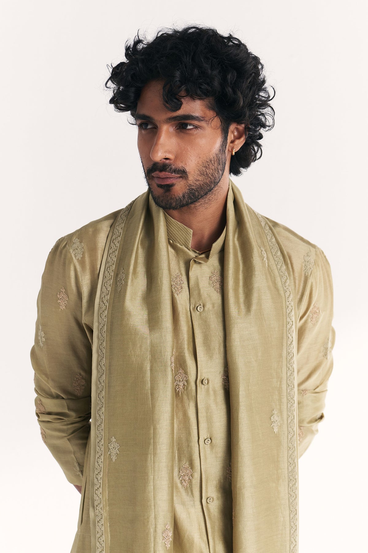 Barkat Green Kurta Set