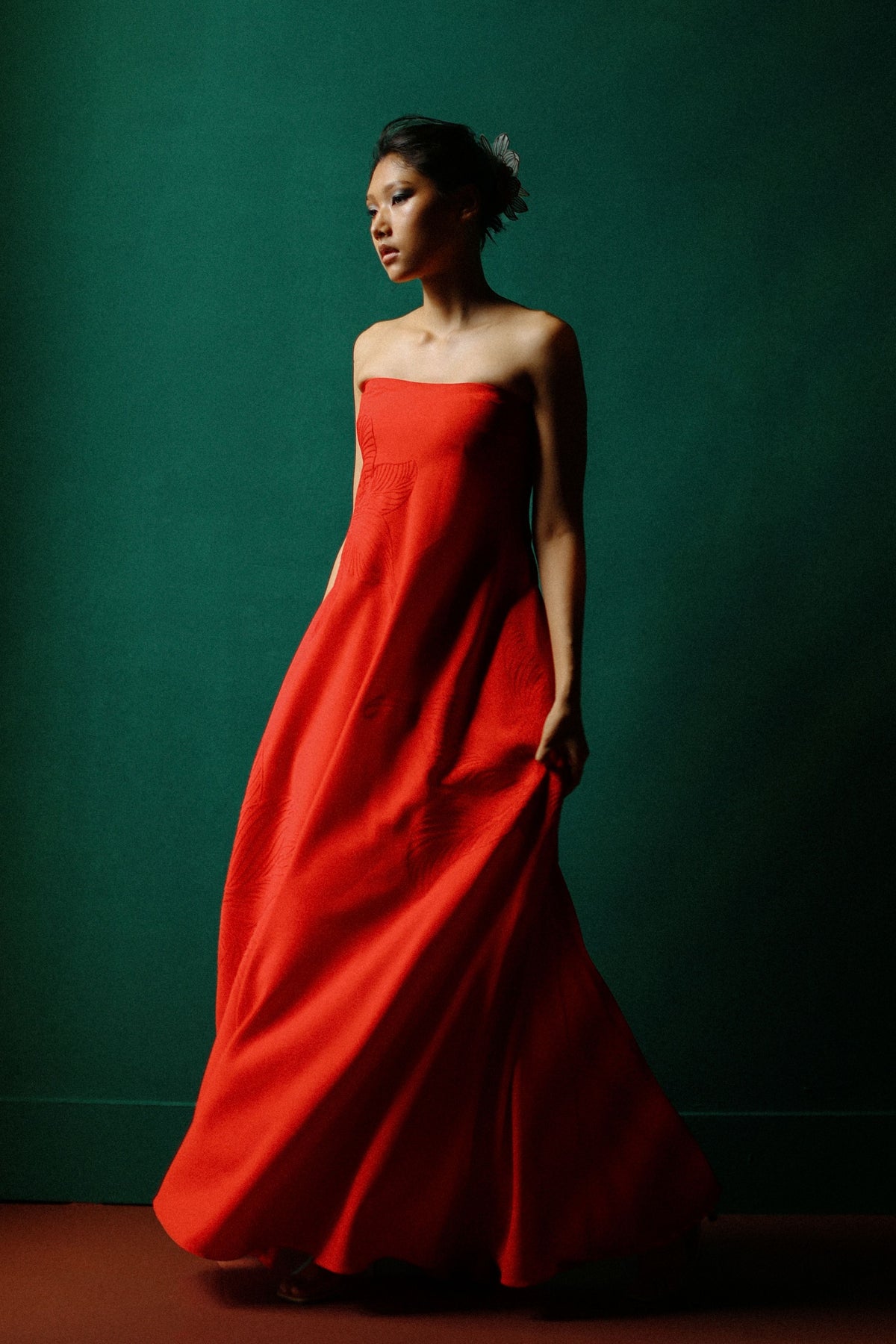 Strapless Maxi Dress