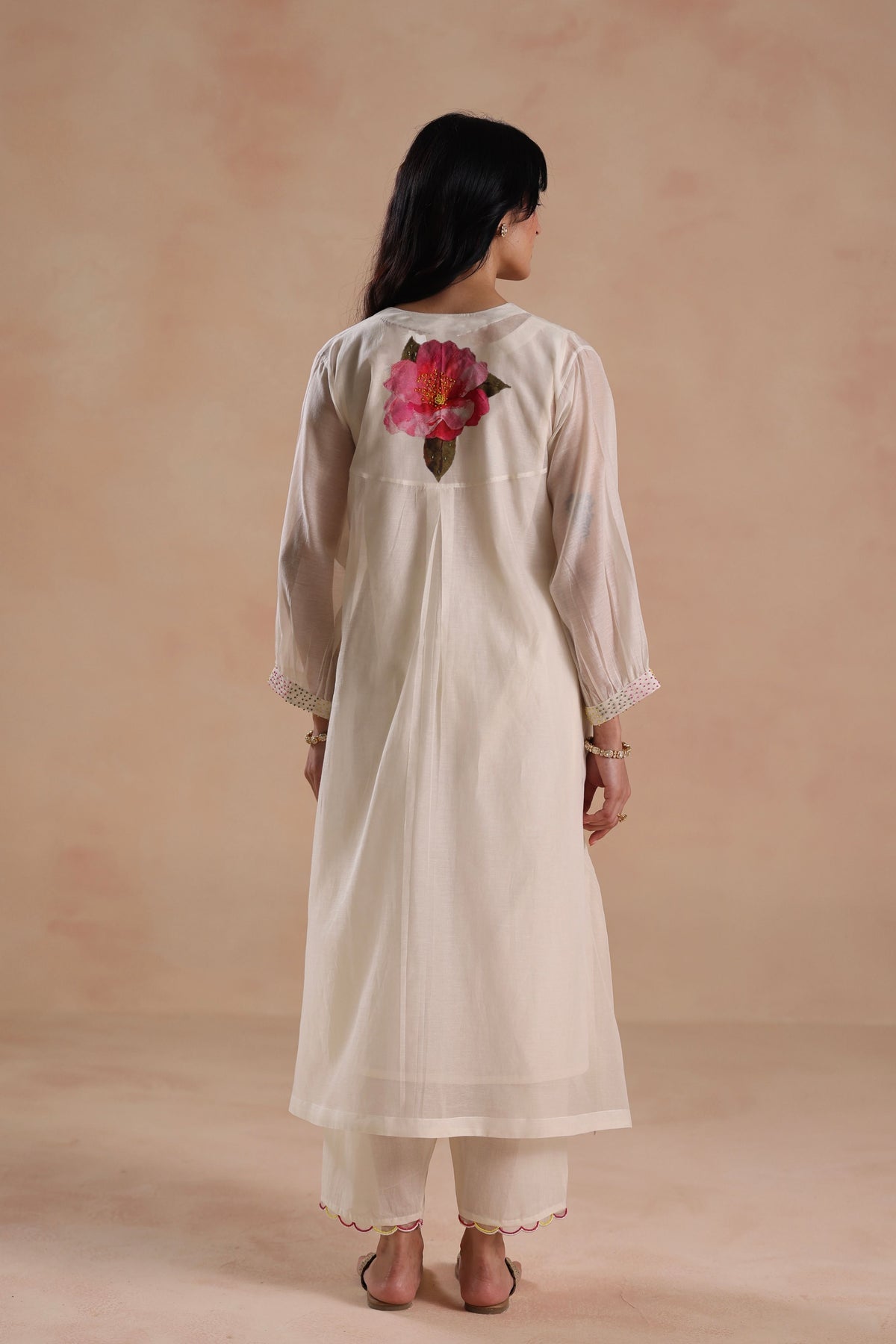 Kamal Ivory Kurta Set