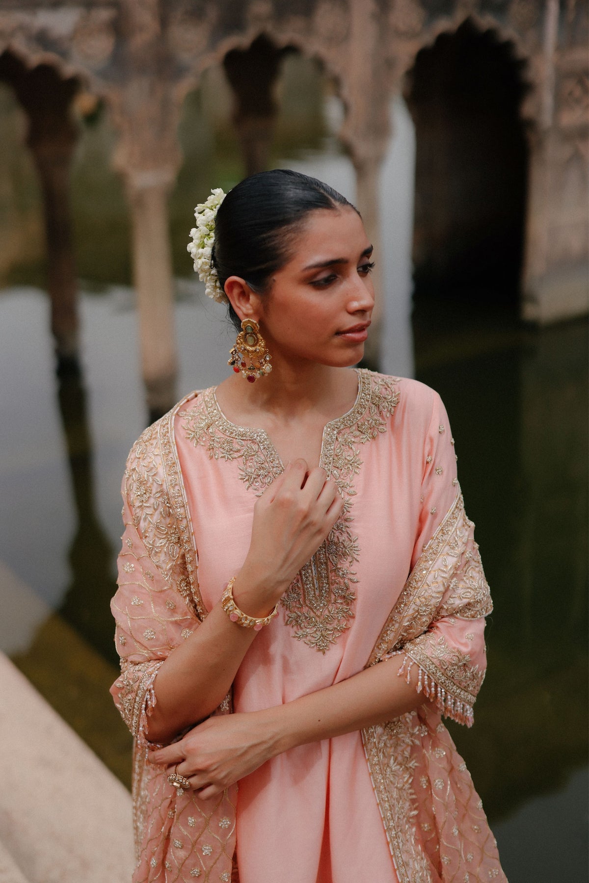 Maham Pink Short Kurta Set