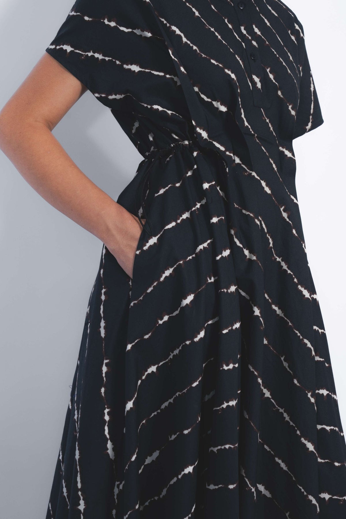 Sol Parka Dress in Spina Print