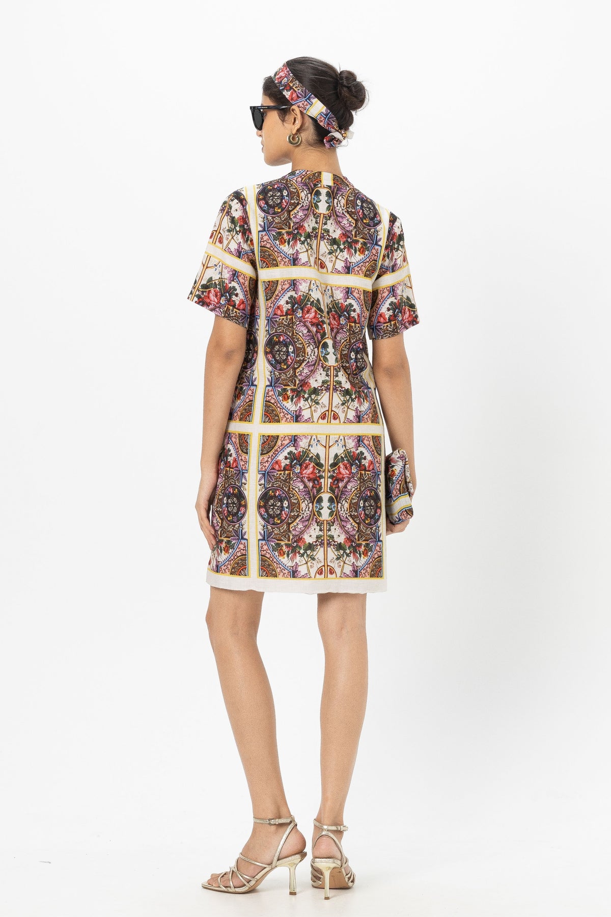 Rococo White Shift Dress