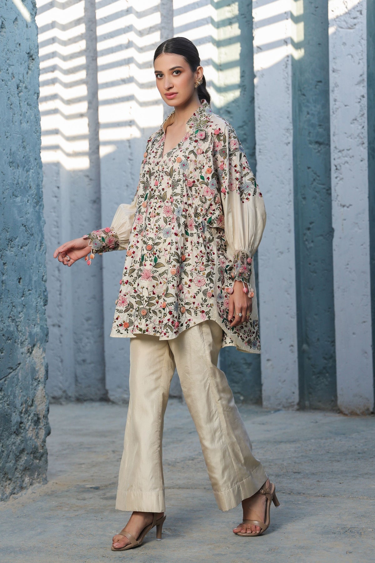 Orchid Multicolor Heavy Co-ord Set