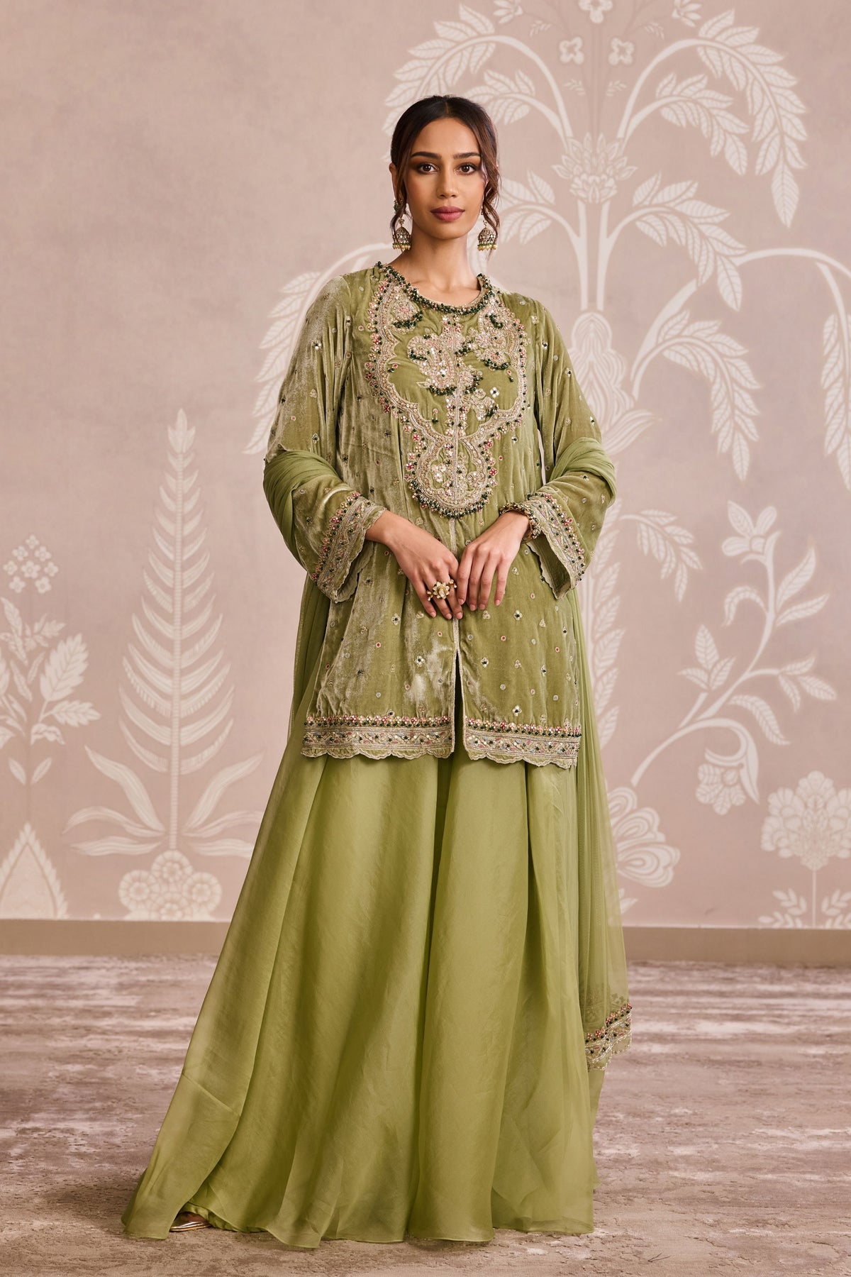 Nayab Sharara Set