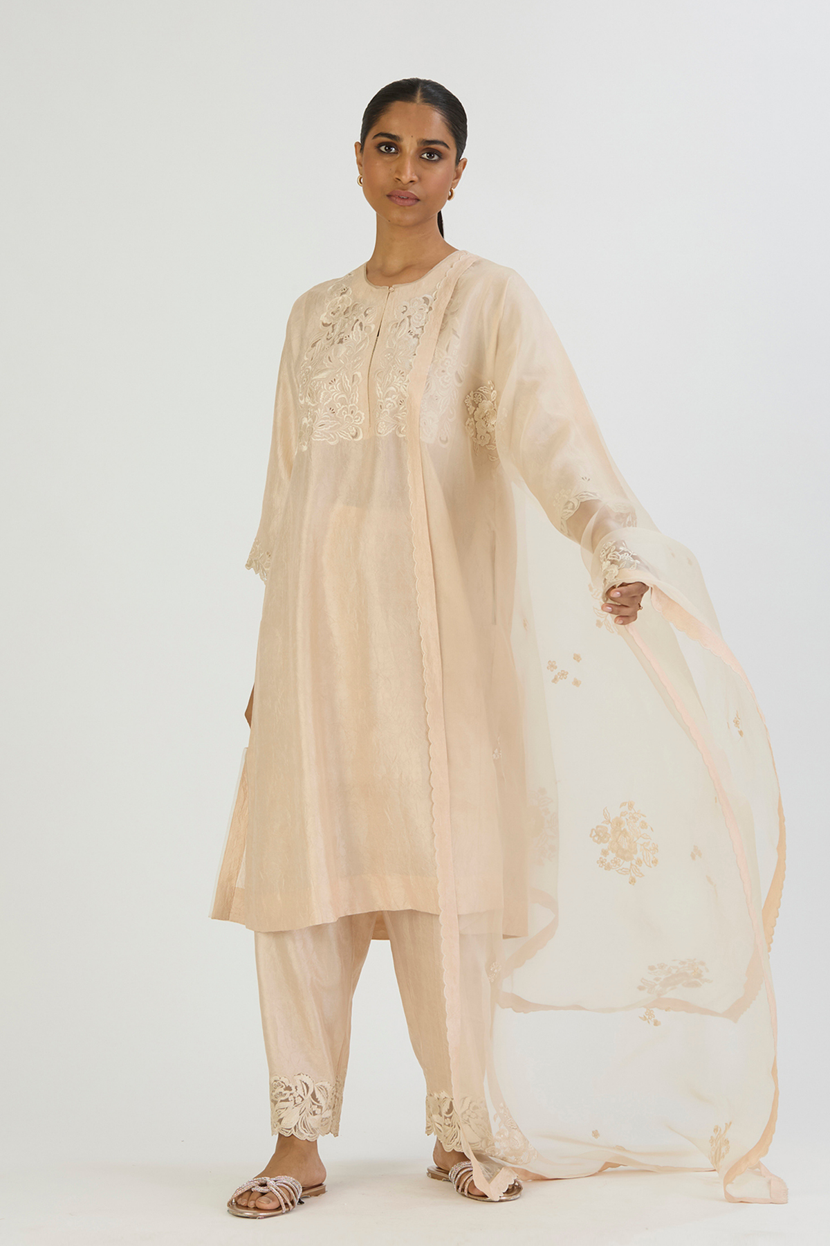 Ivory Ayana Dupatta