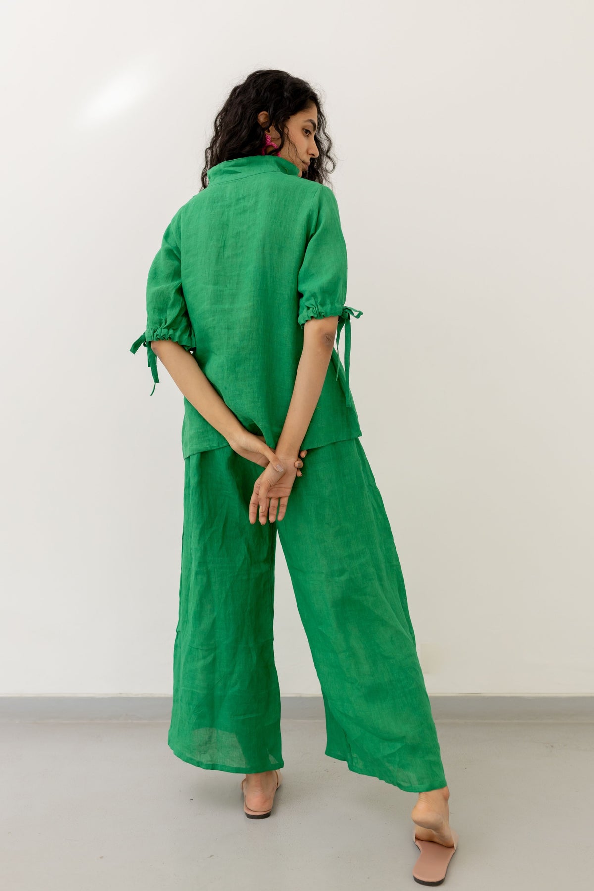 Bottle Green Co-ord Set