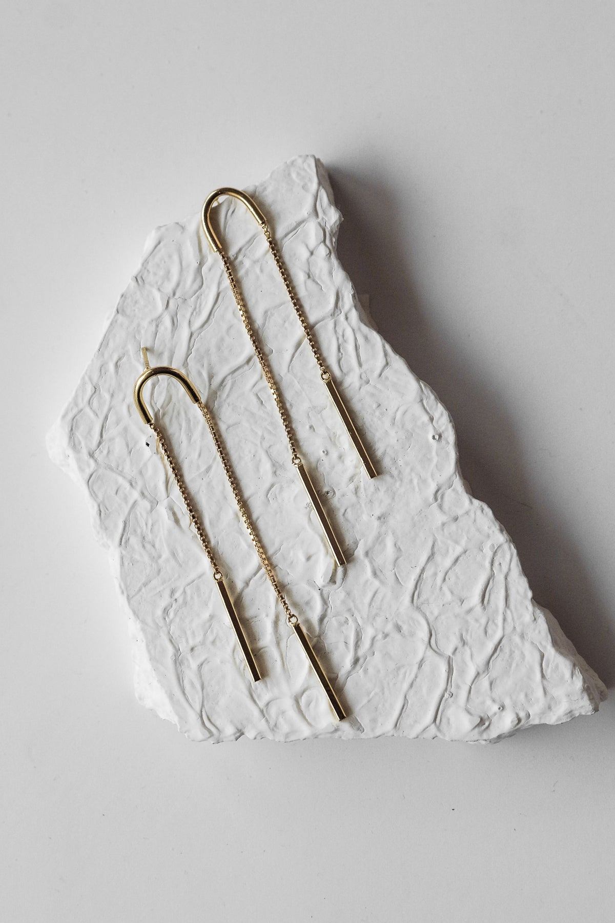 Bias Golden Earrings