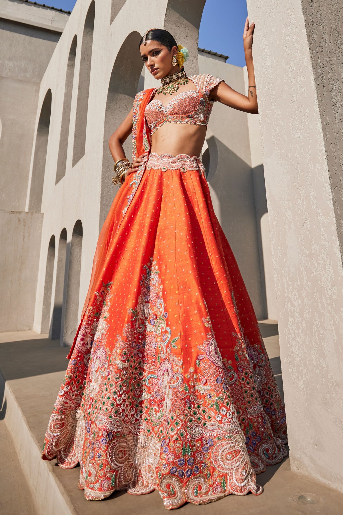 Aarani Lehenga Set