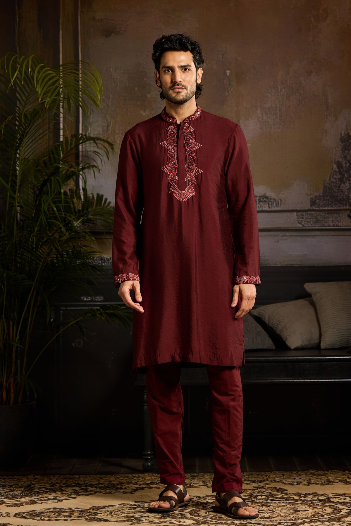 Tone on Tone Kurta Set